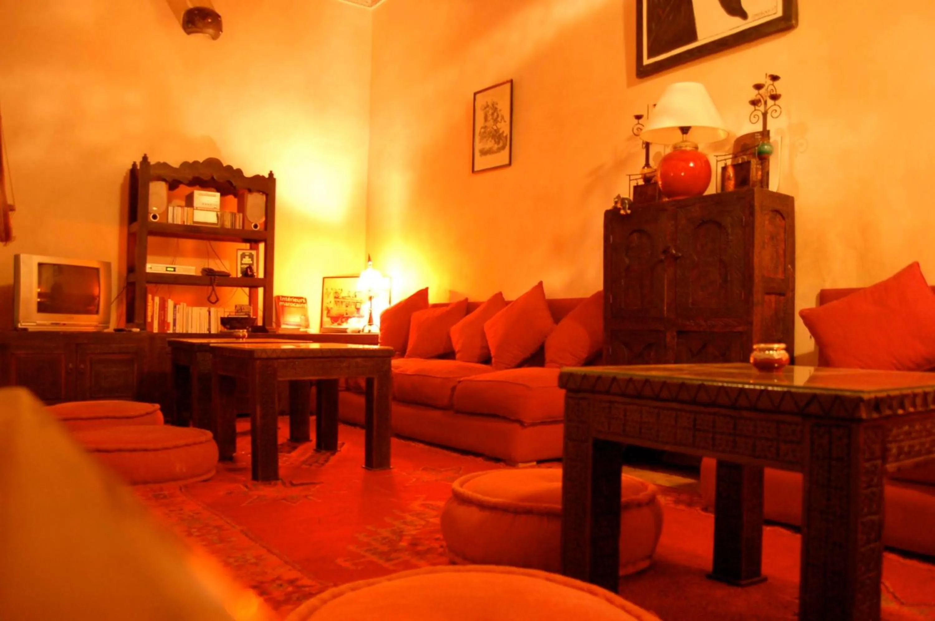 Lounge or bar in Riad Massiba