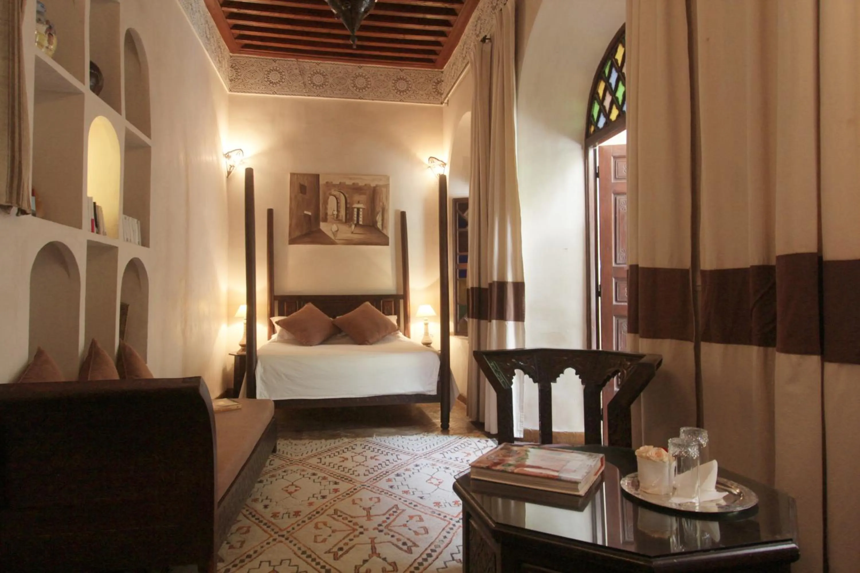 Bedroom, Bed in Riad Massiba
