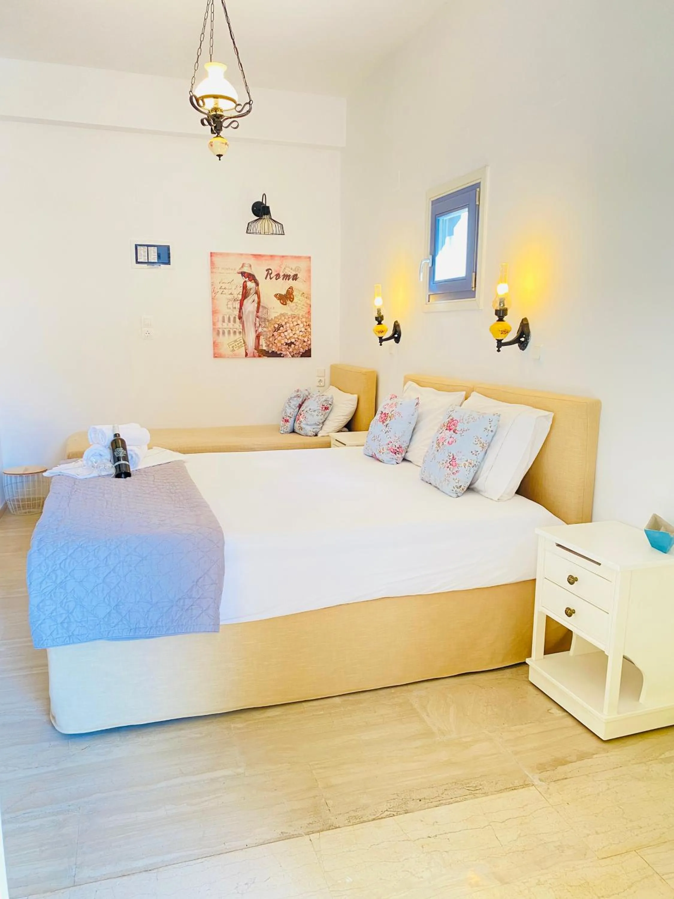 Bed in Gerani Studios