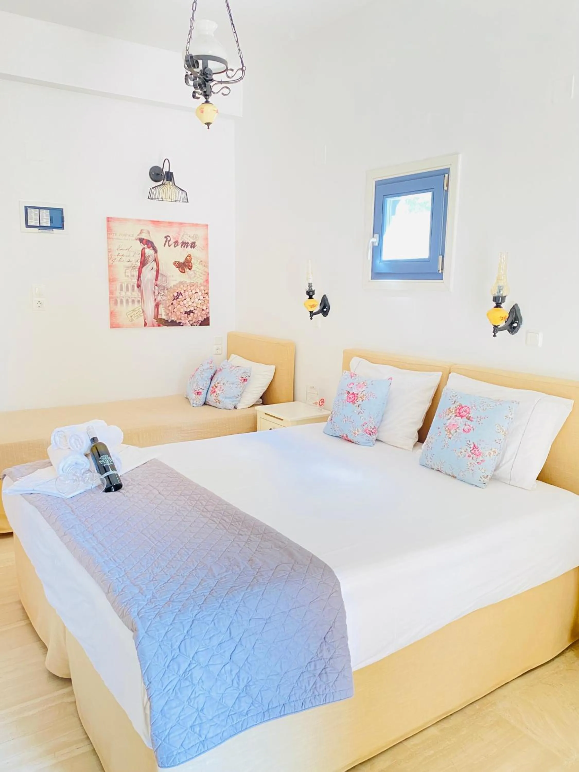 Bed in Gerani Studios