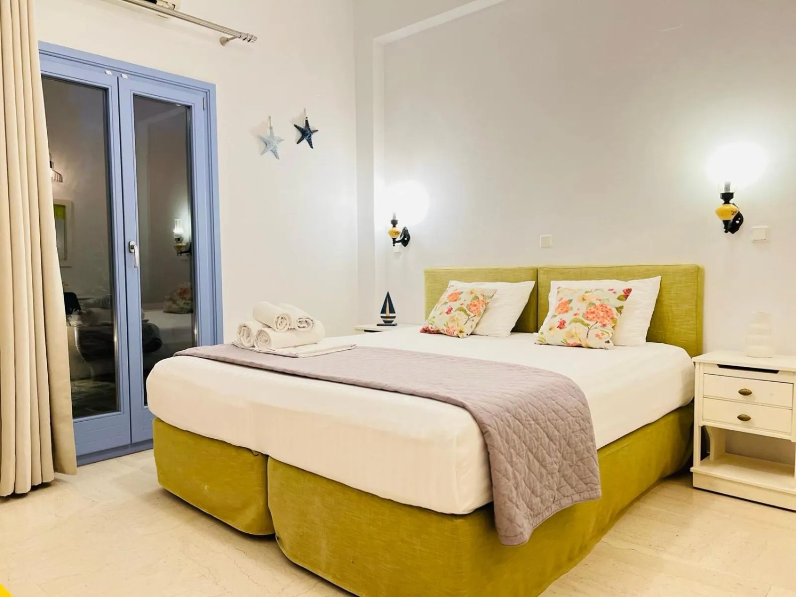 Bed in Gerani Studios