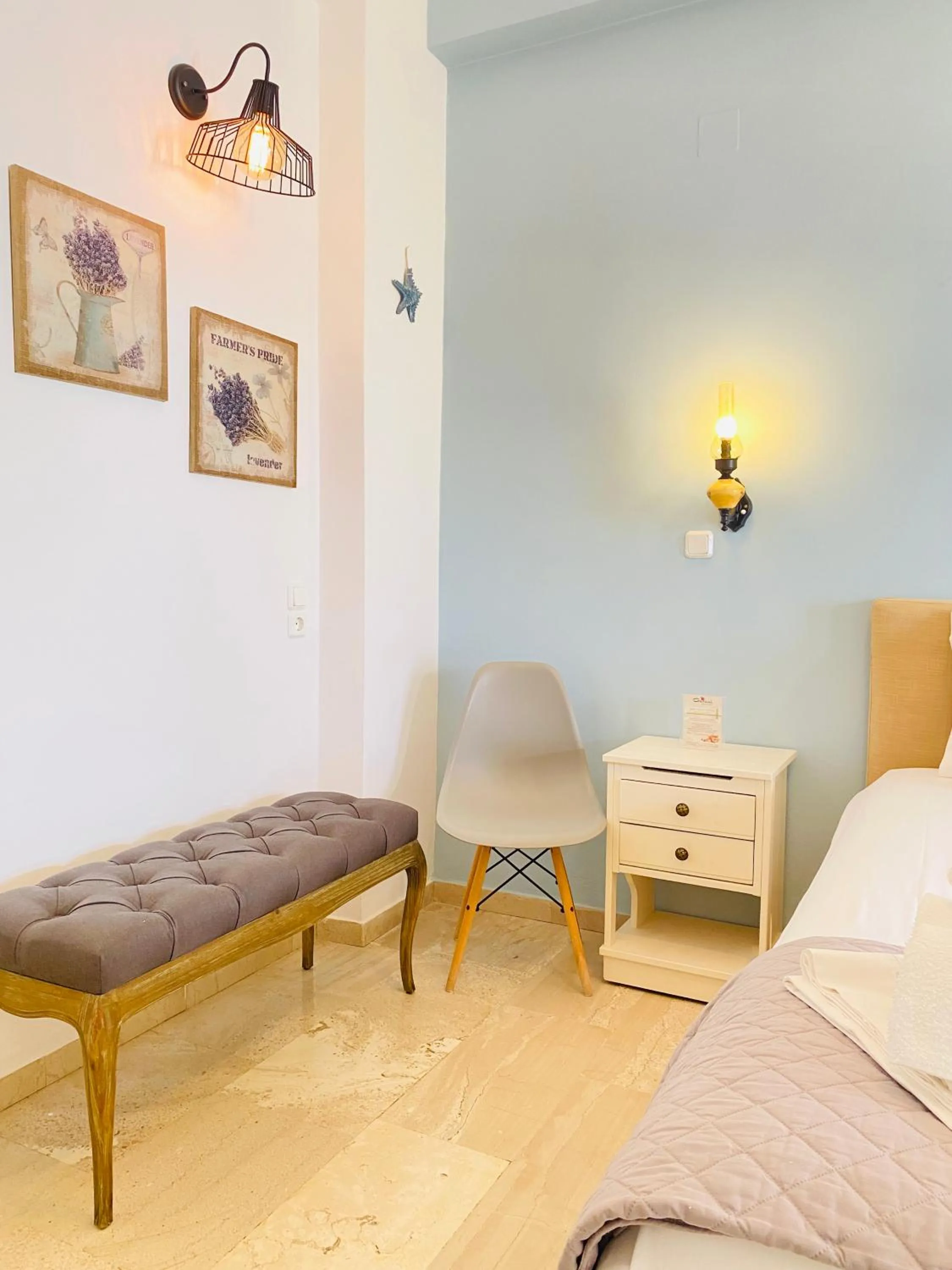 Bed in Gerani Studios