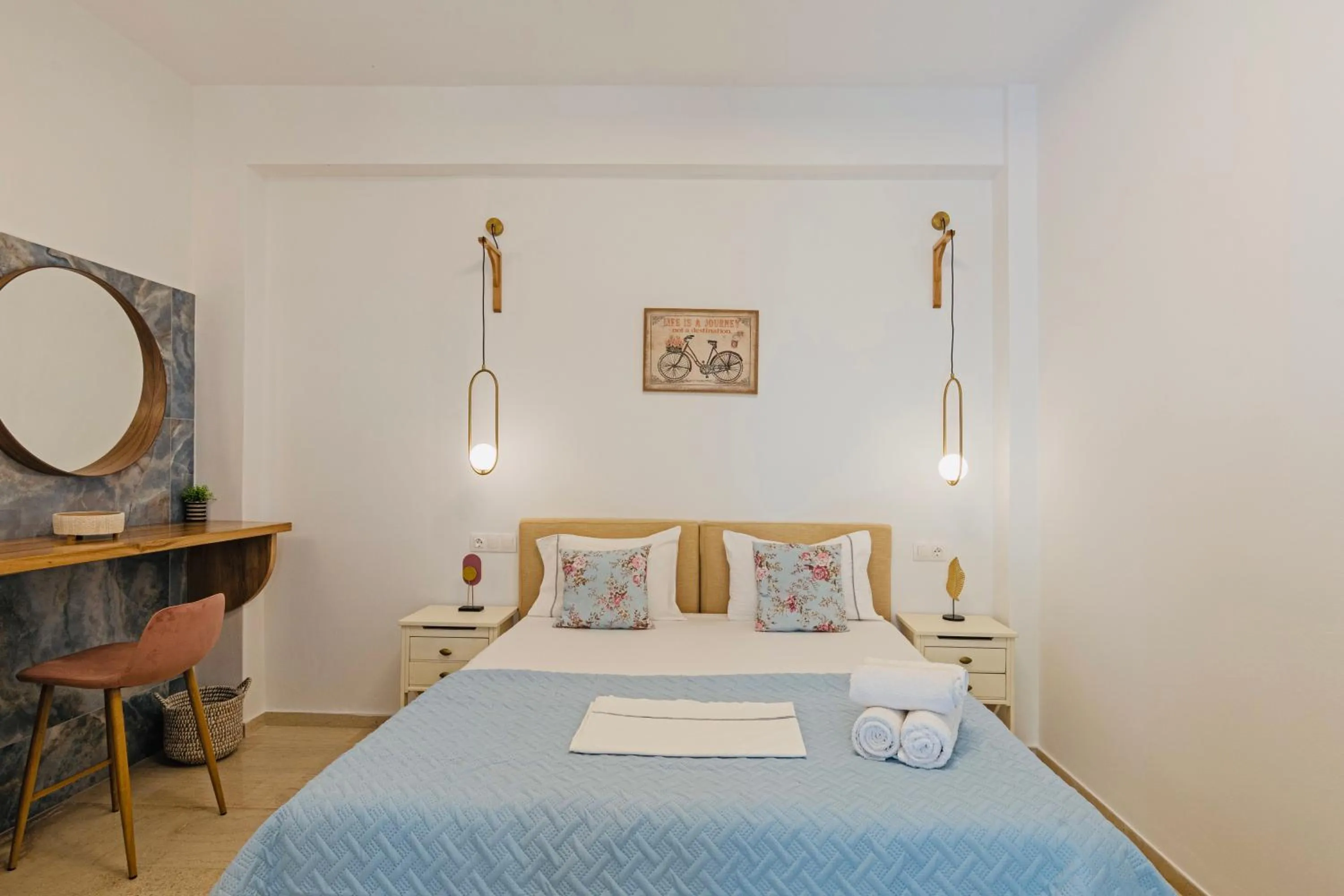 Bed in Gerani Studios