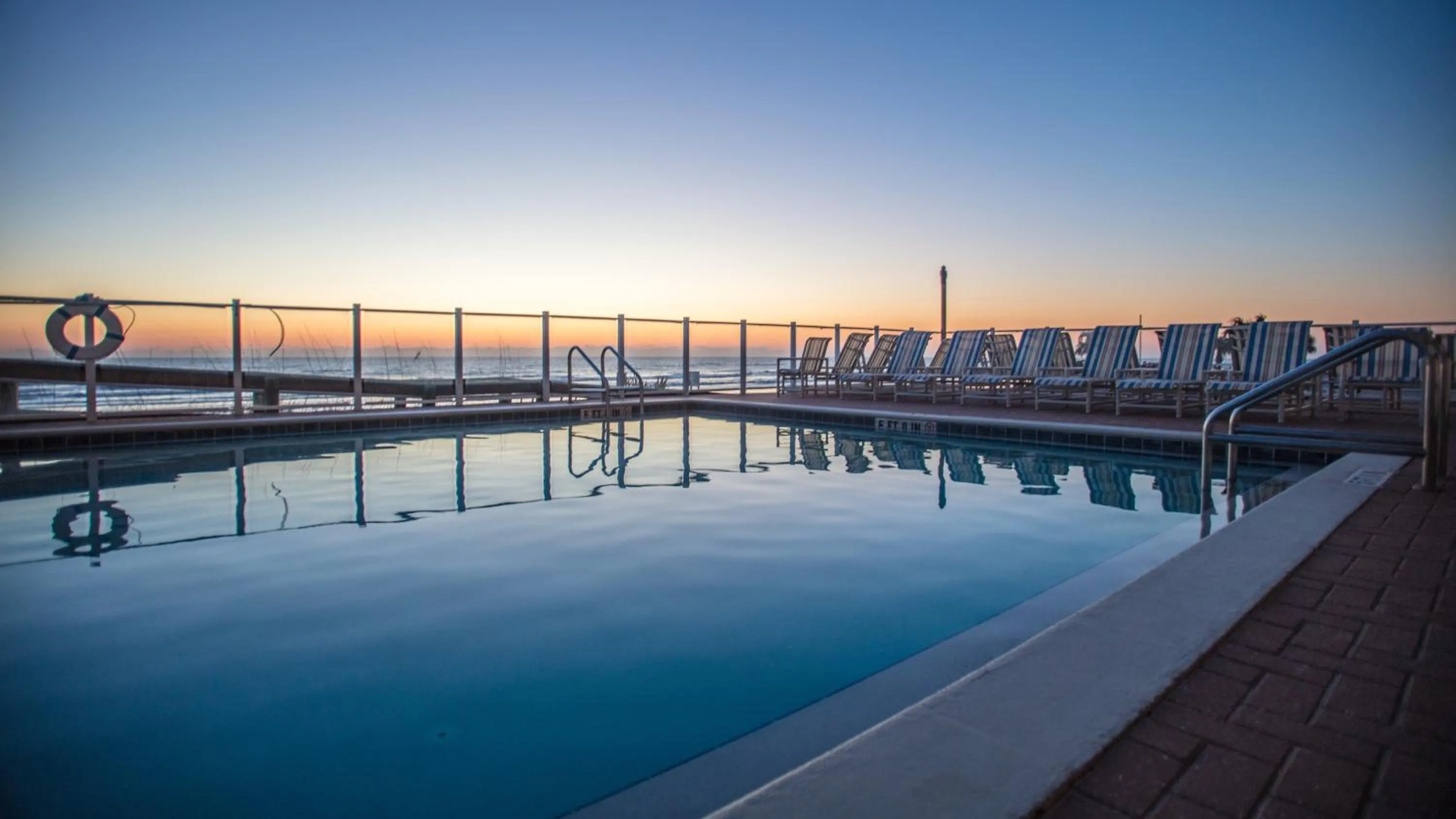 Patio in Family Friendly - Direct Oceanfront Sanibel 303