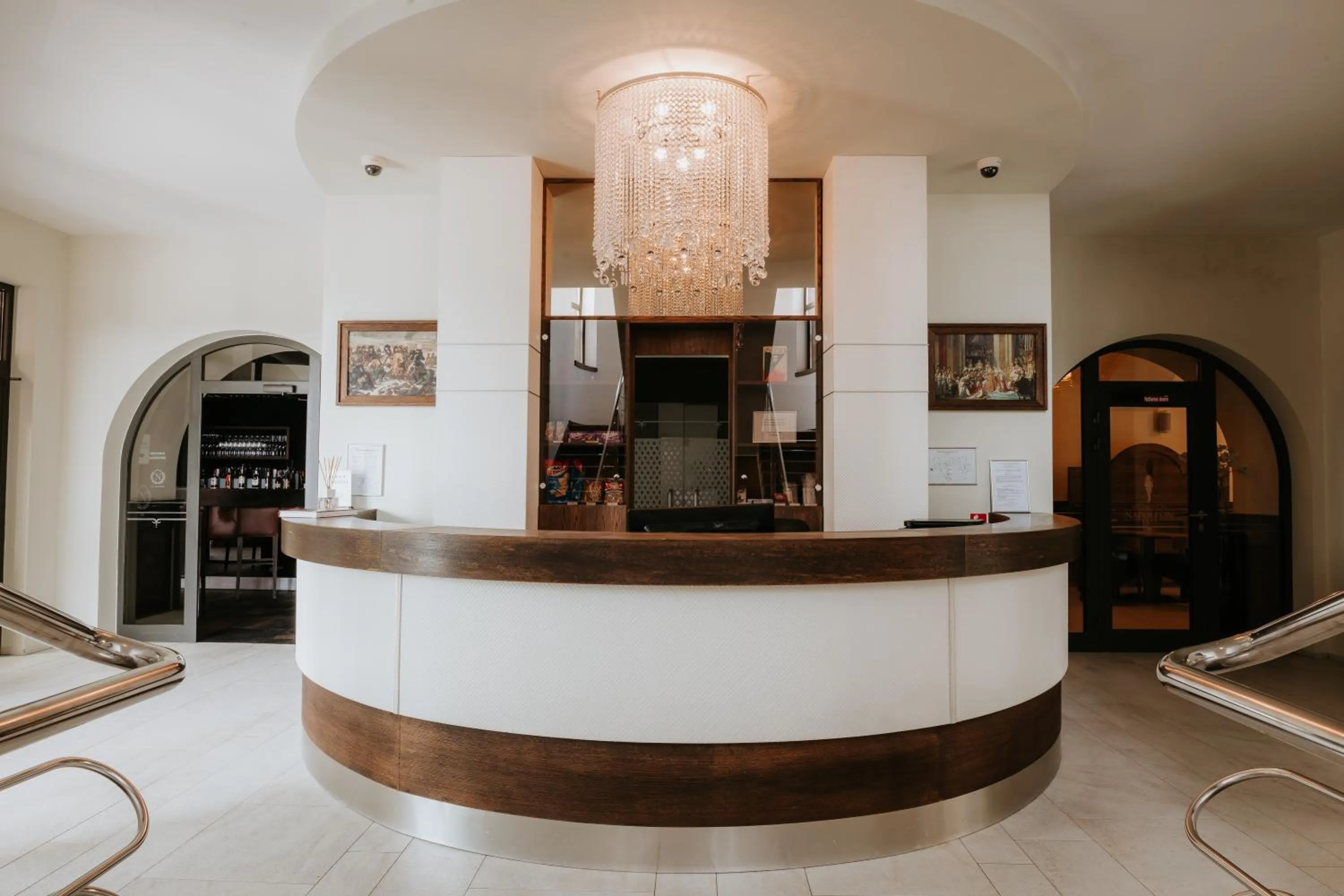 Lobby or reception in Hotel Bonaparte