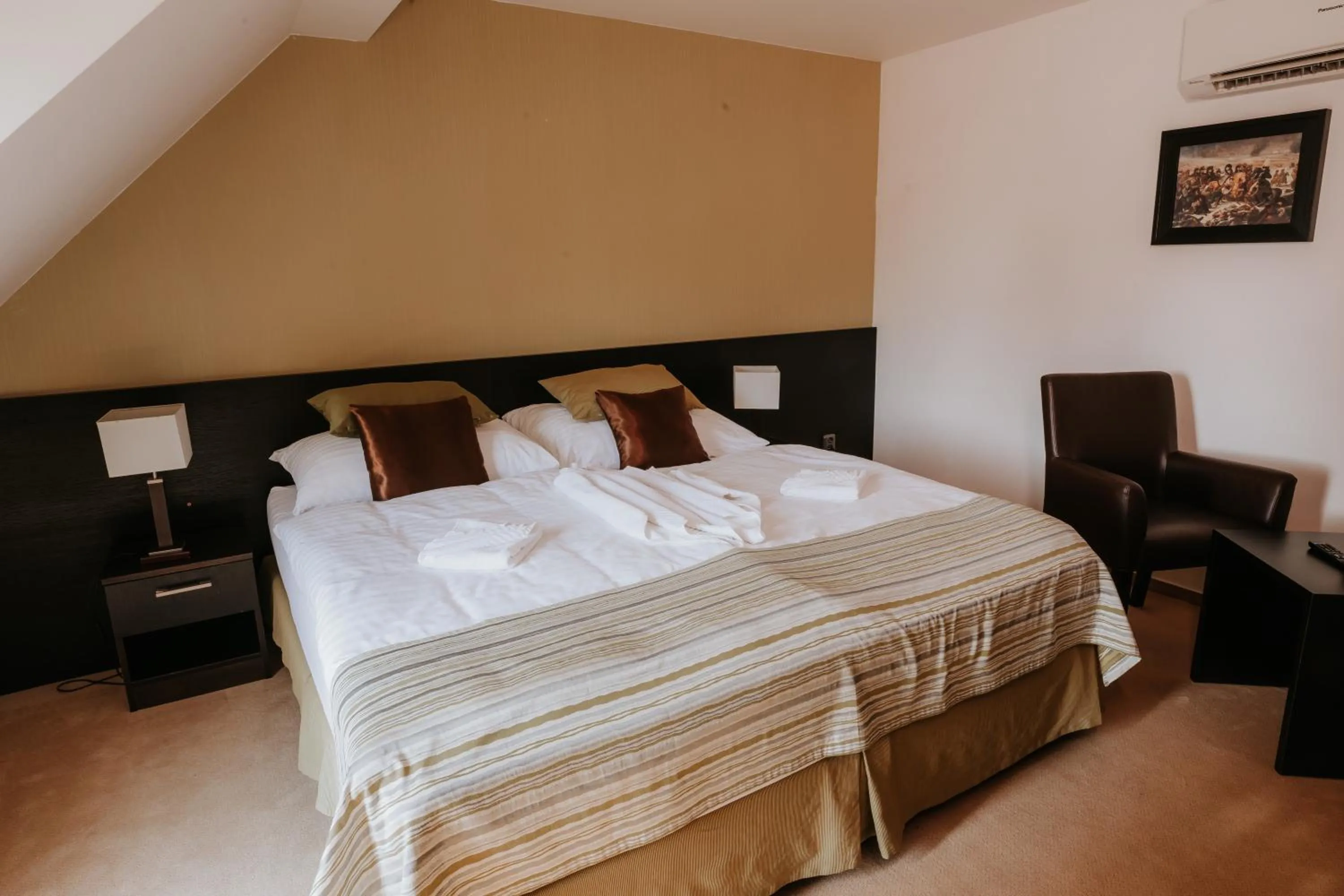 Bed in Hotel Bonaparte