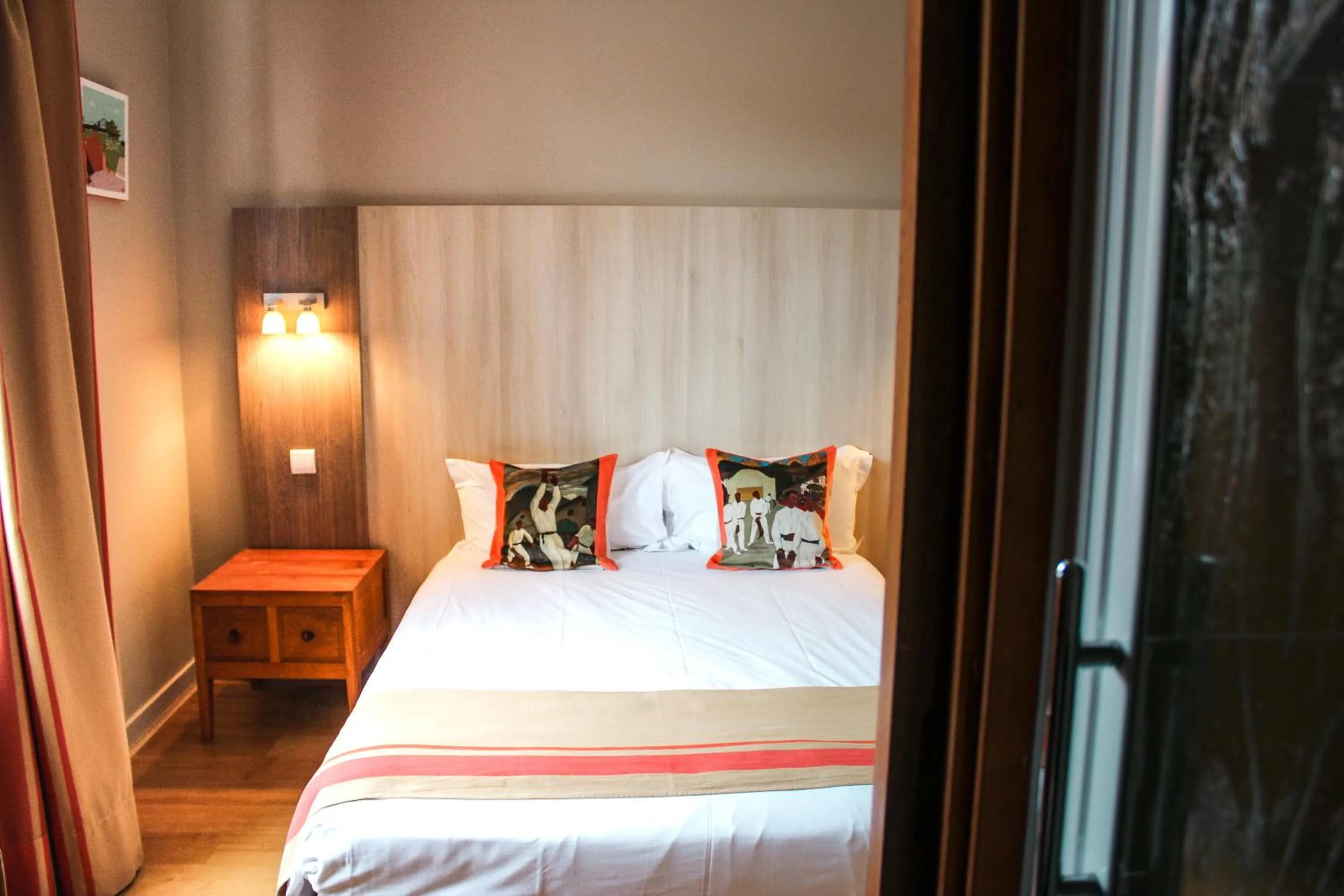 Bed in Hotel Agur Deneri