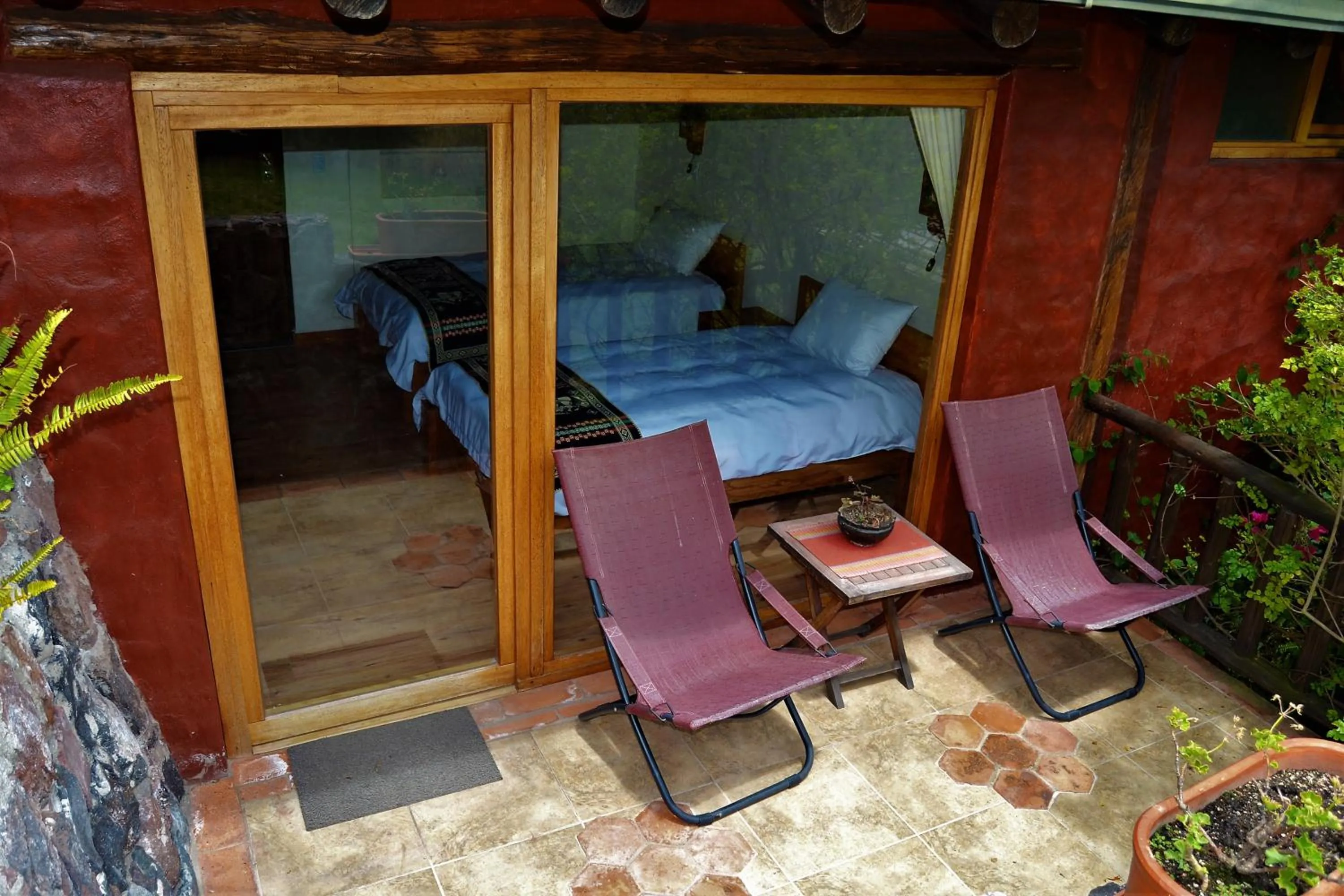 Bed in Ilatoa Lodge