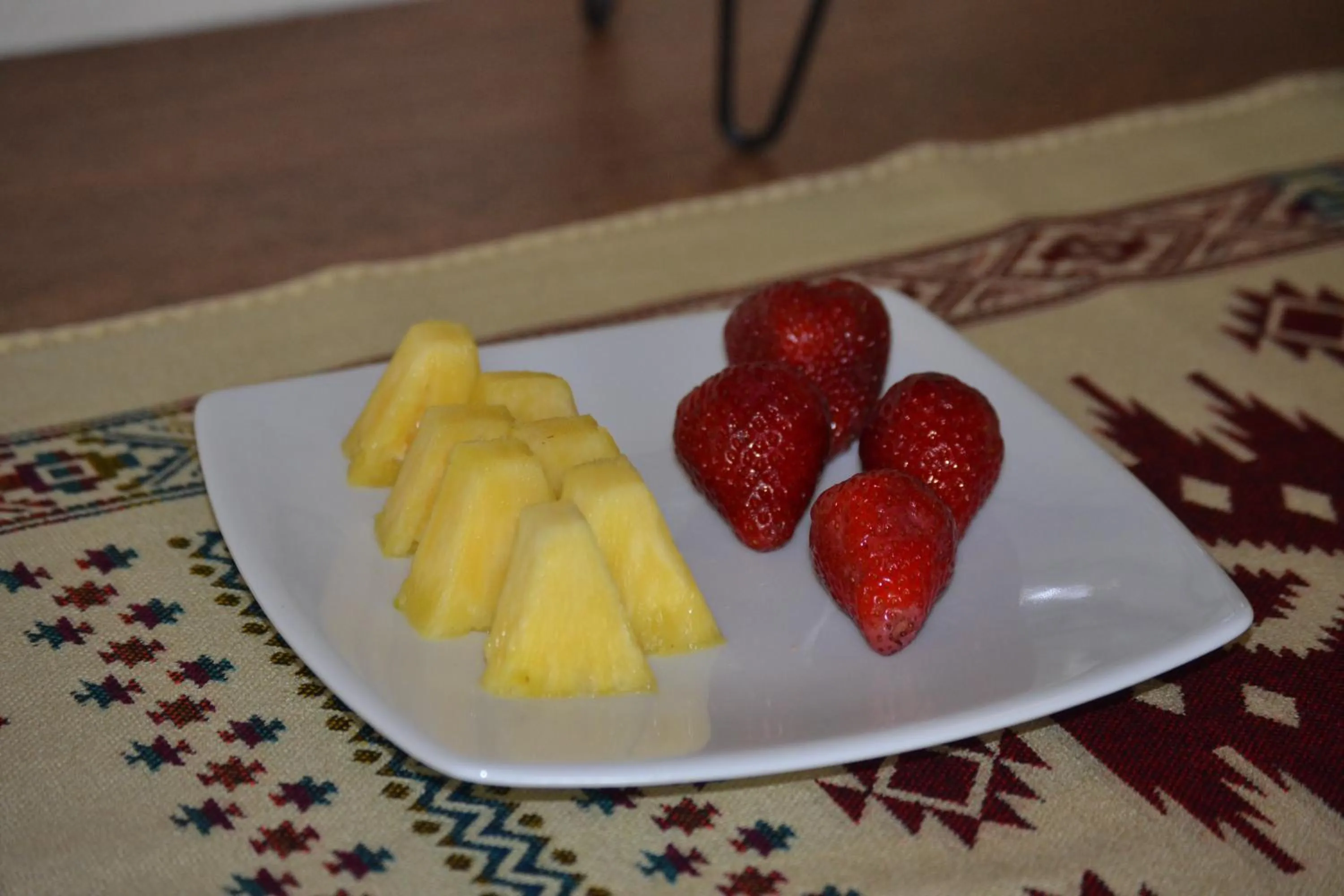 Food close-up in Ilatoa Lodge