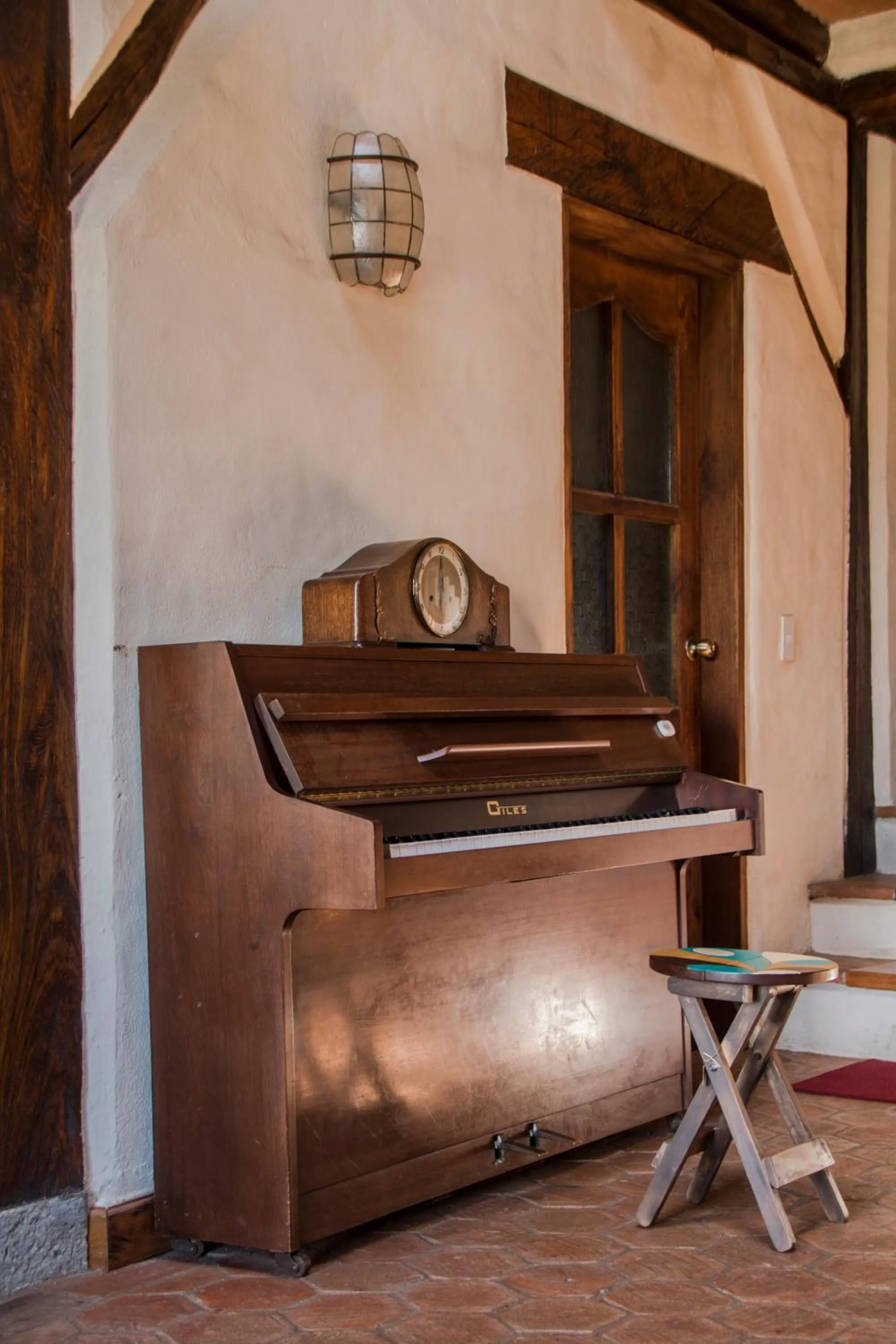 Decorative detail in Ilatoa Lodge