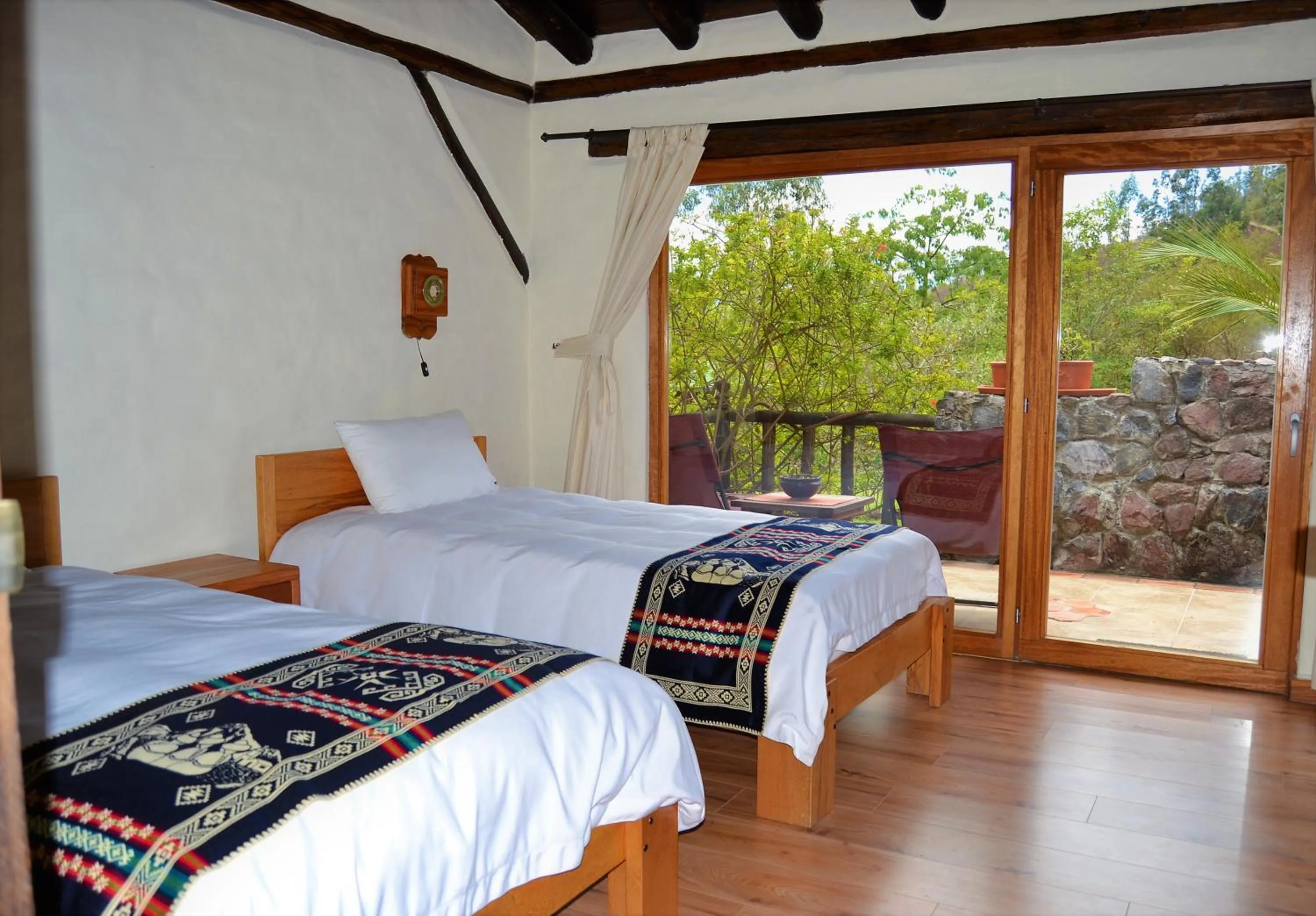 Bed in Ilatoa Lodge