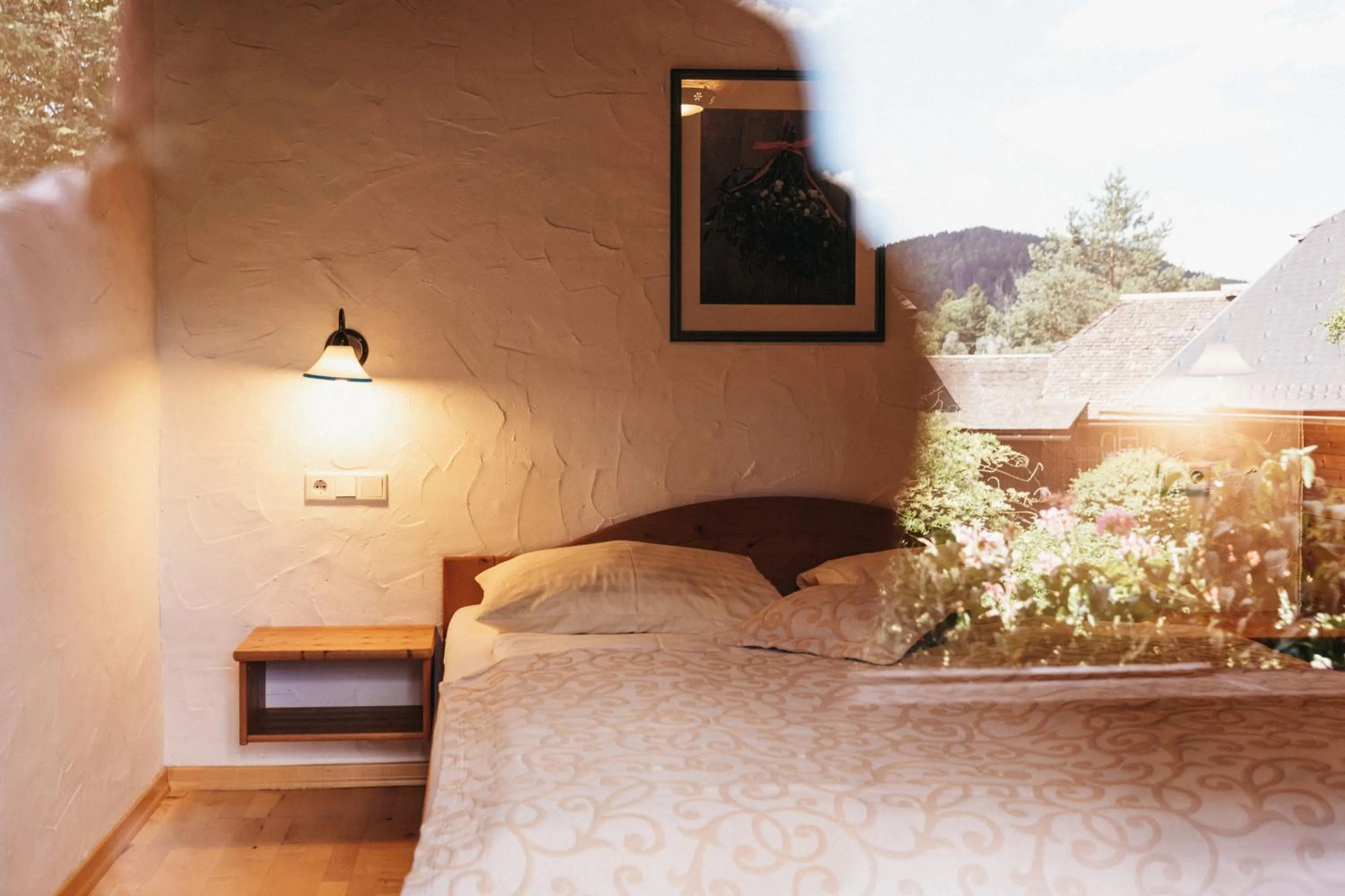 Bed in Naturel Hoteldorf Seeleitn