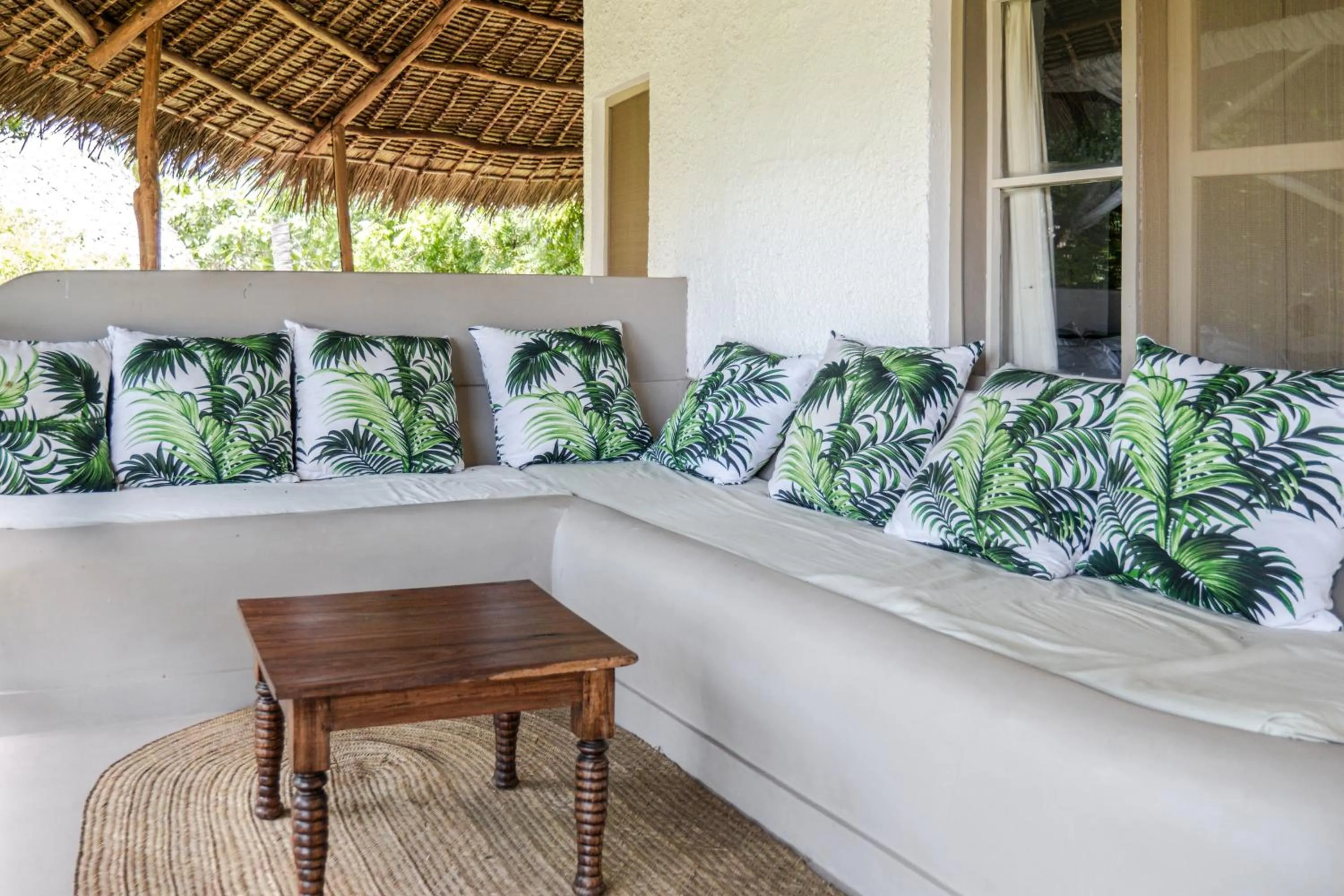 Patio in Temple Point Resort