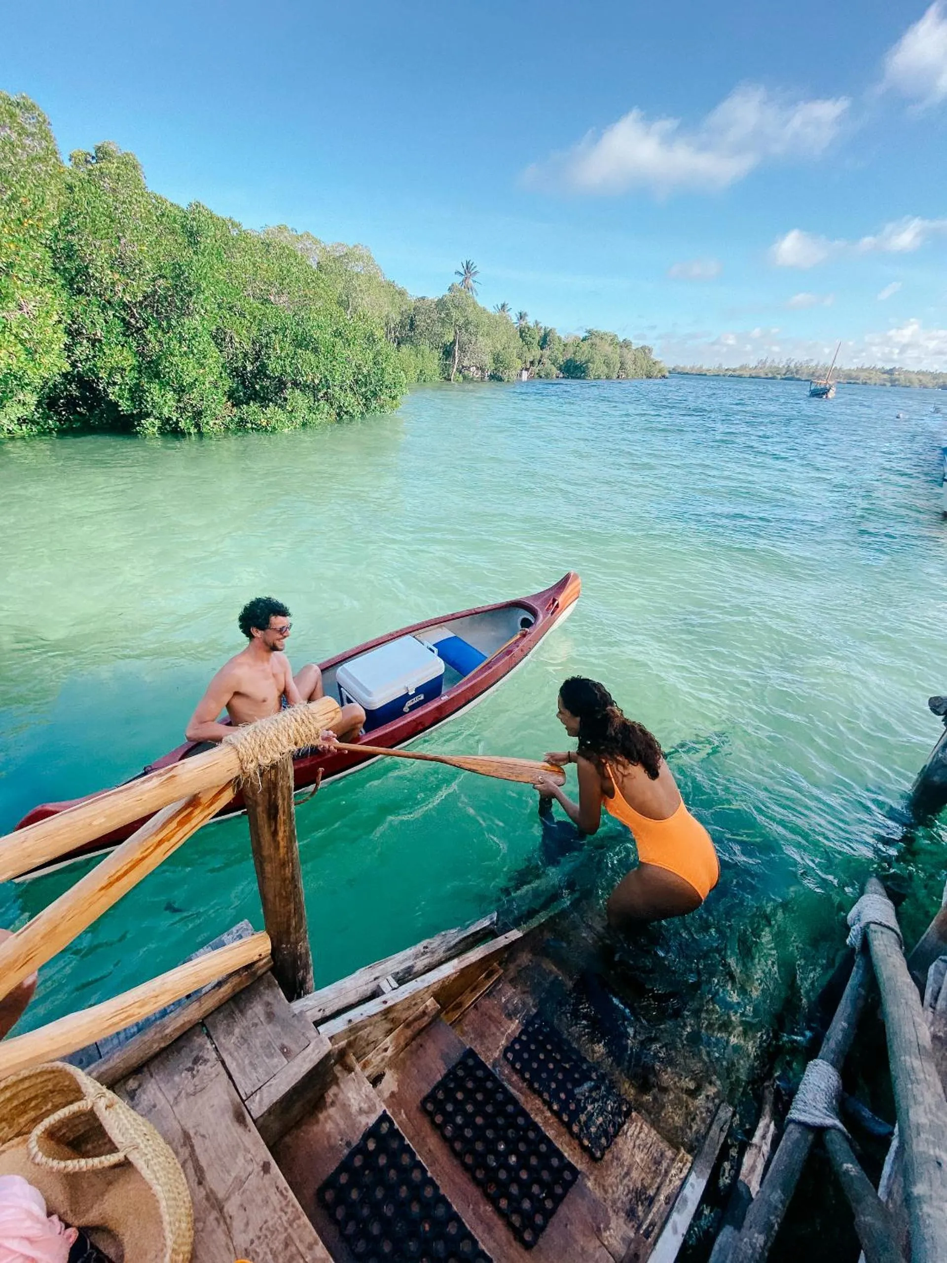 People in Temple Point Resort