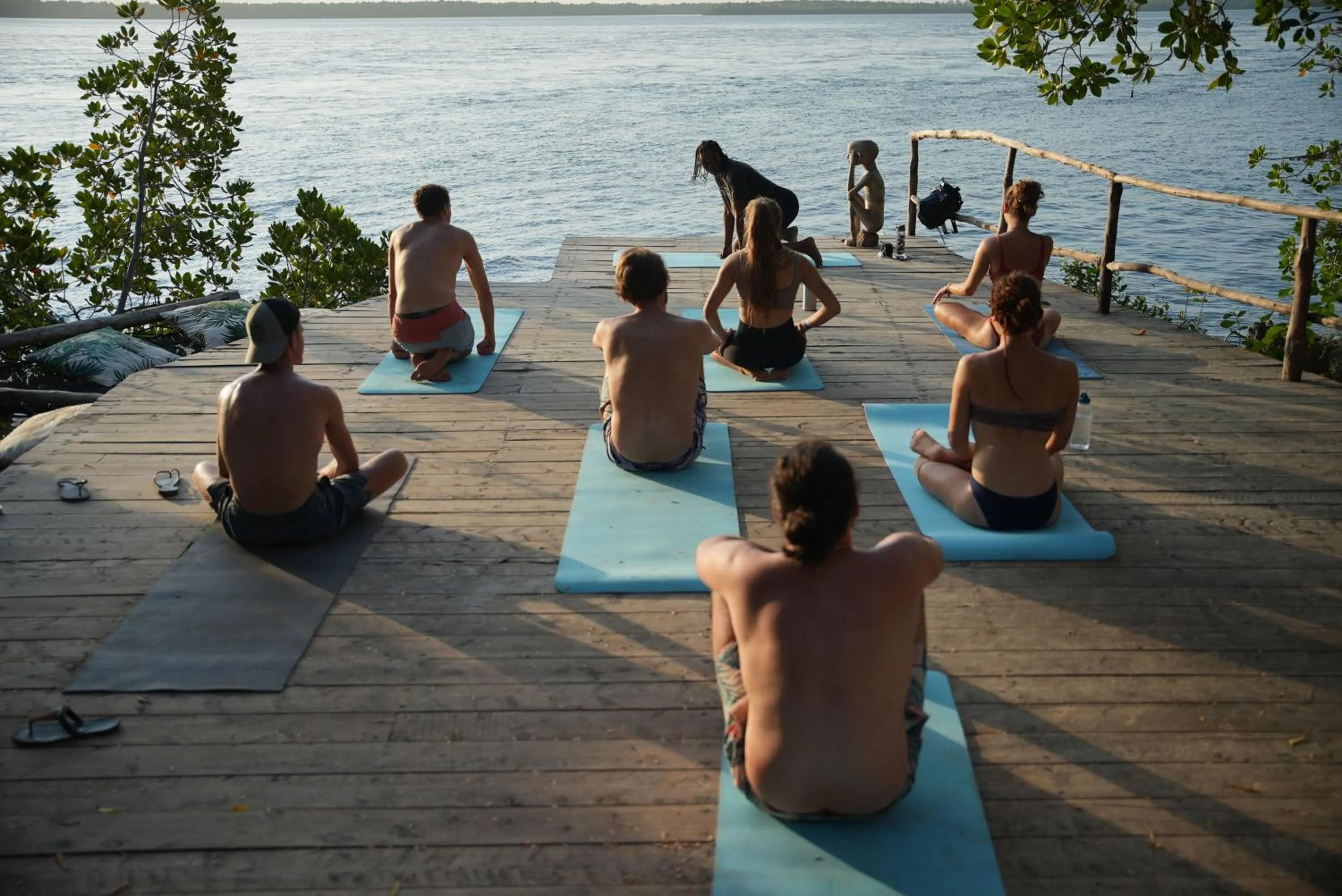 People in Temple Point Resort