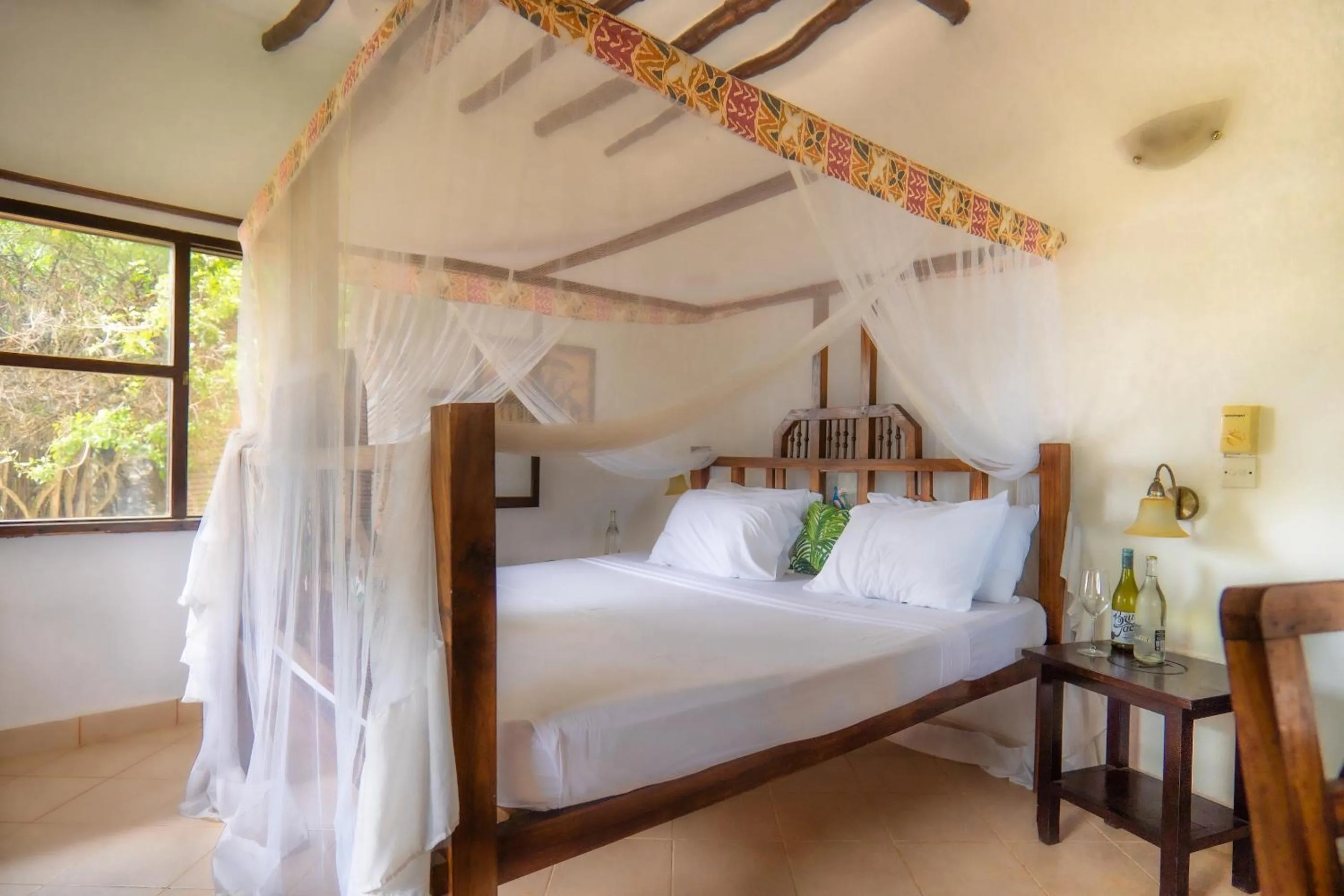 Bed in Temple Point Resort