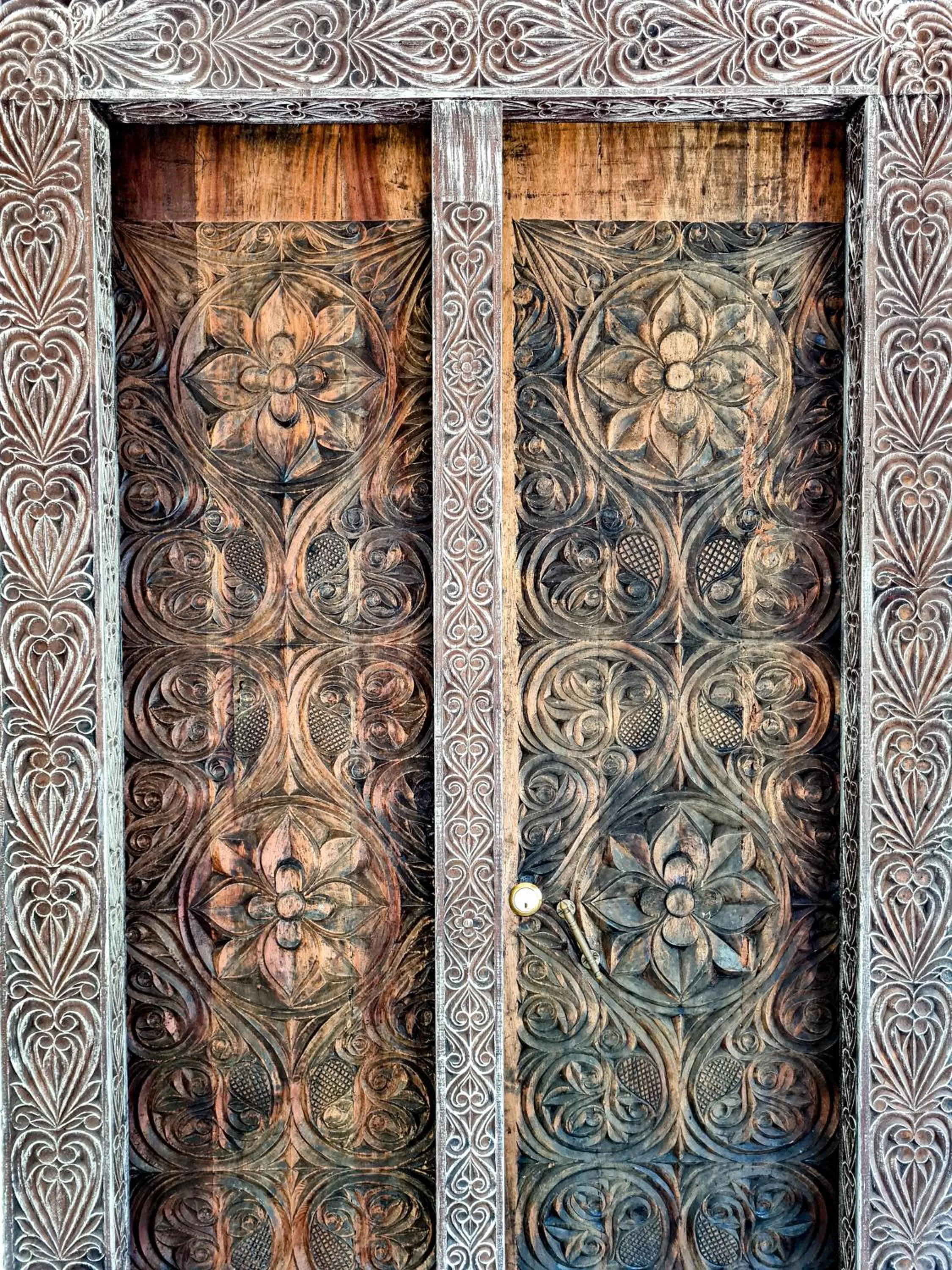 Decorative detail in Temple Point Resort