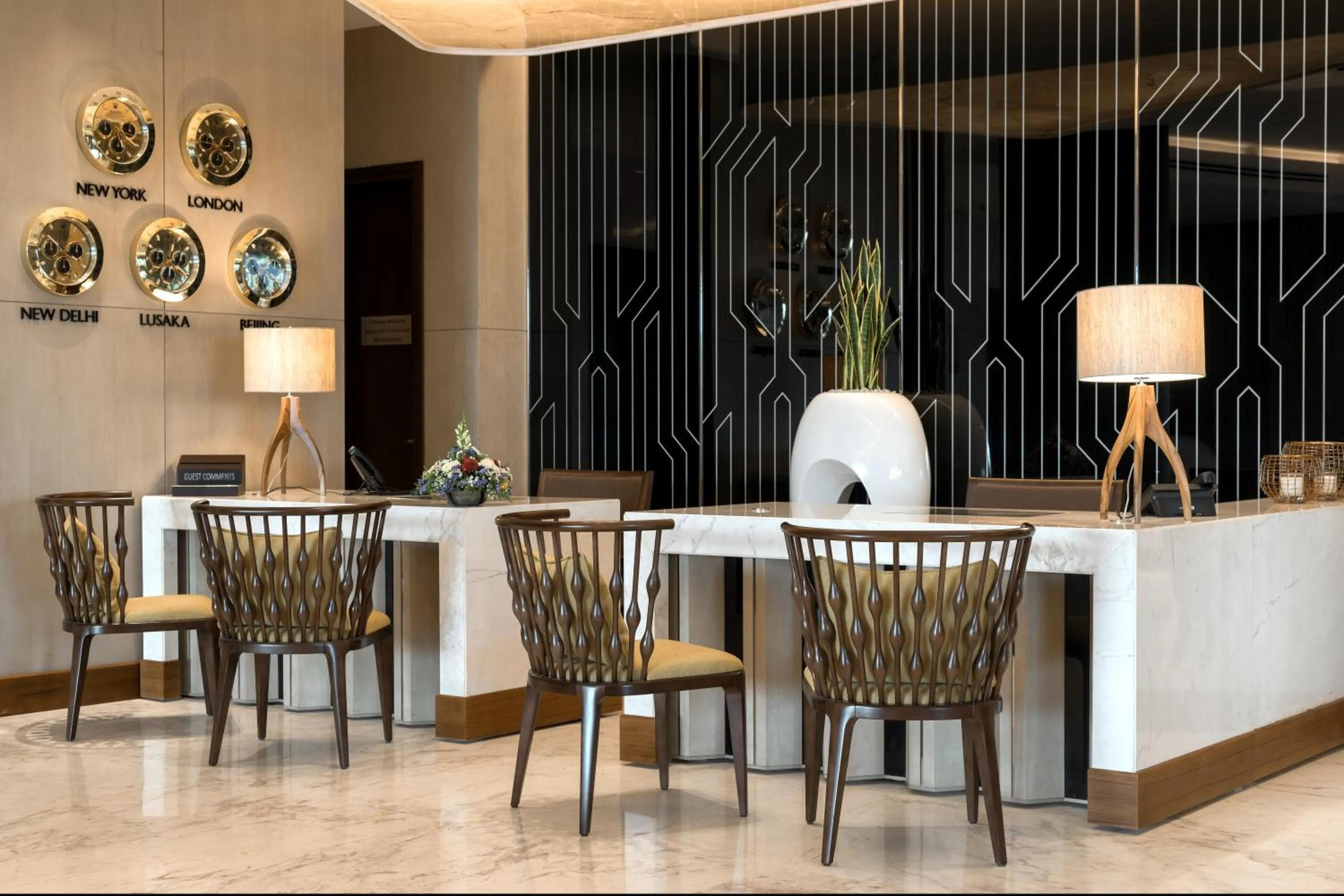 Lobby or reception in Neelkanth Sarovar Premiere