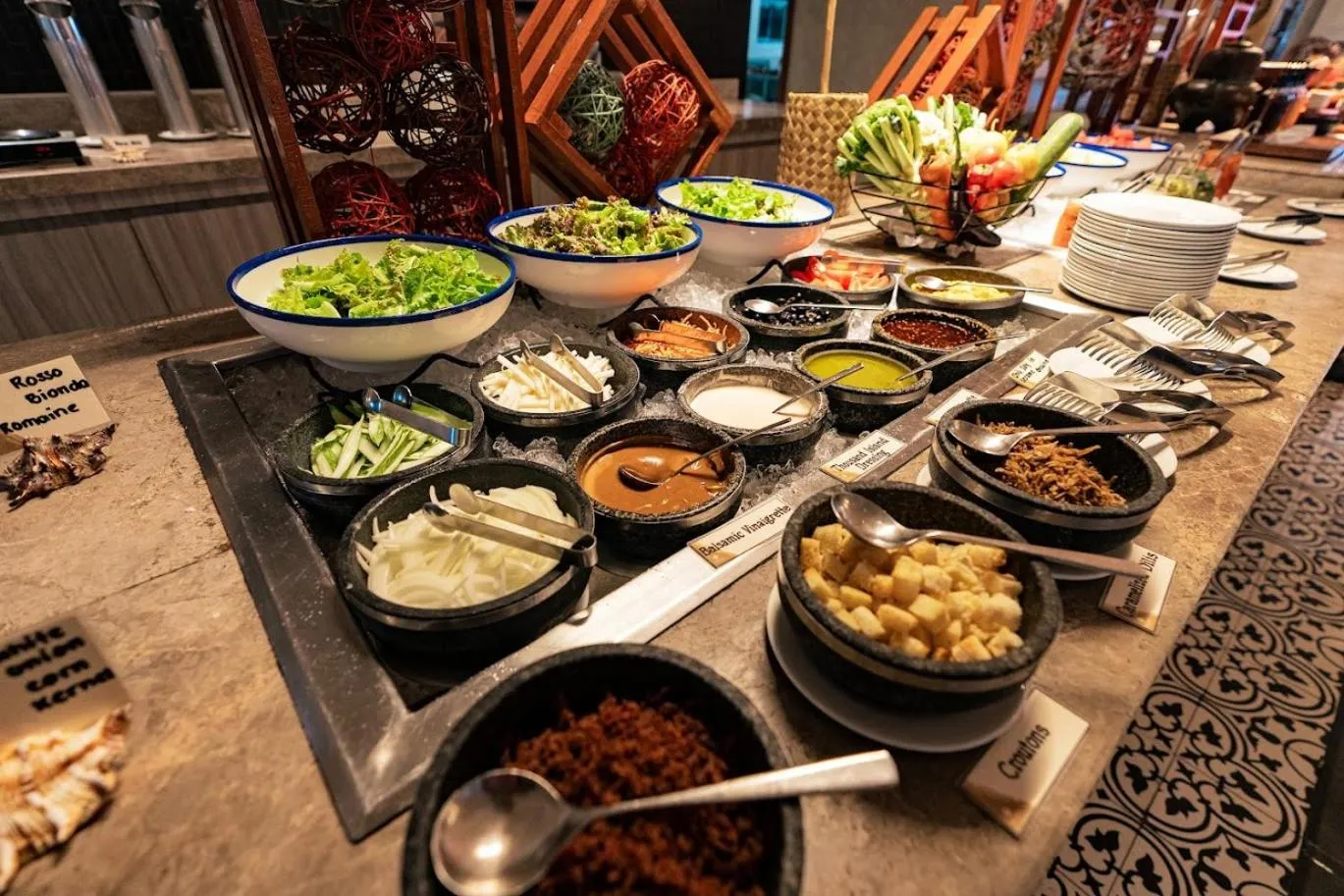 Food and drinks in Modala Beach Resort