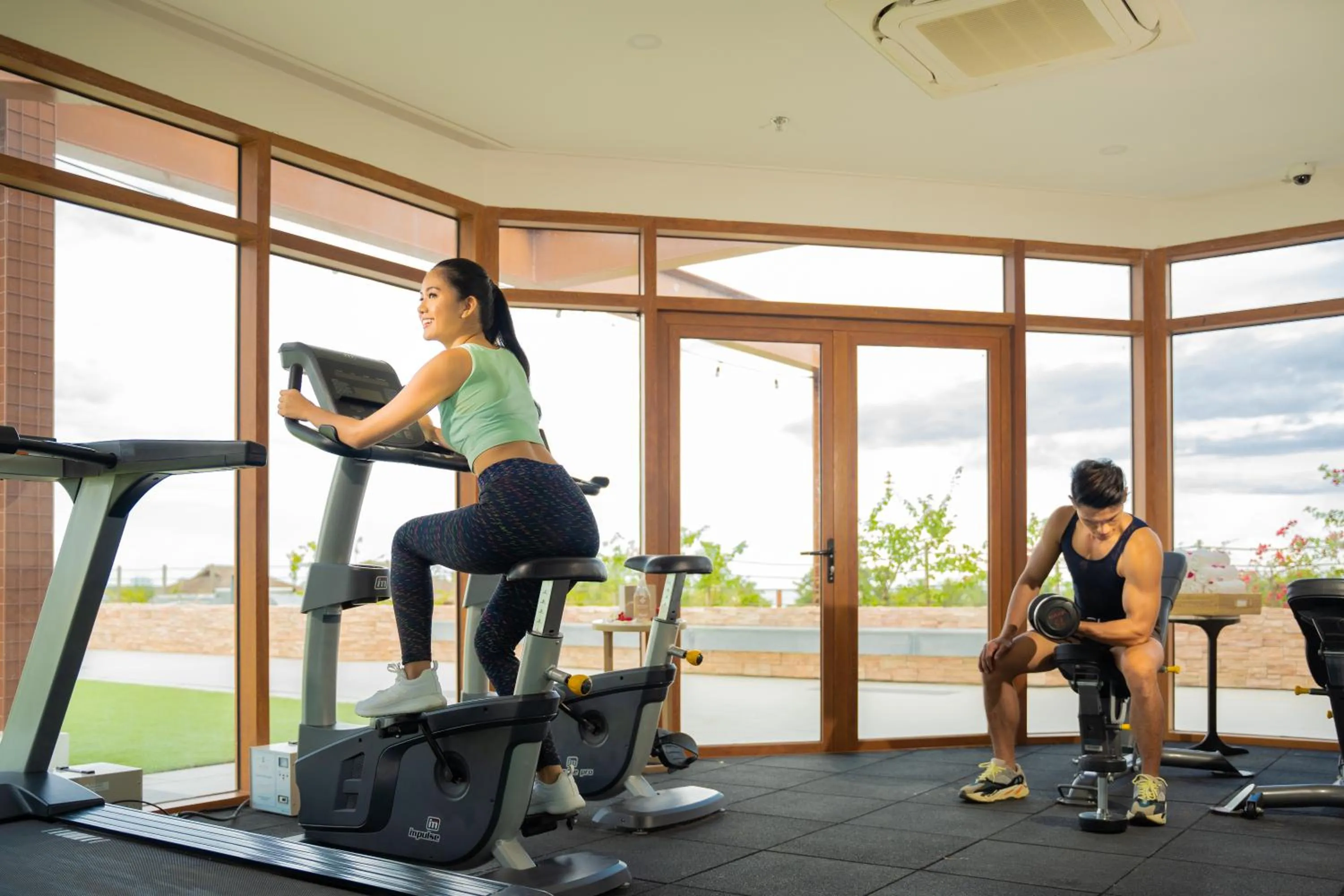 Fitness centre/facilities in Modala Beach Resort