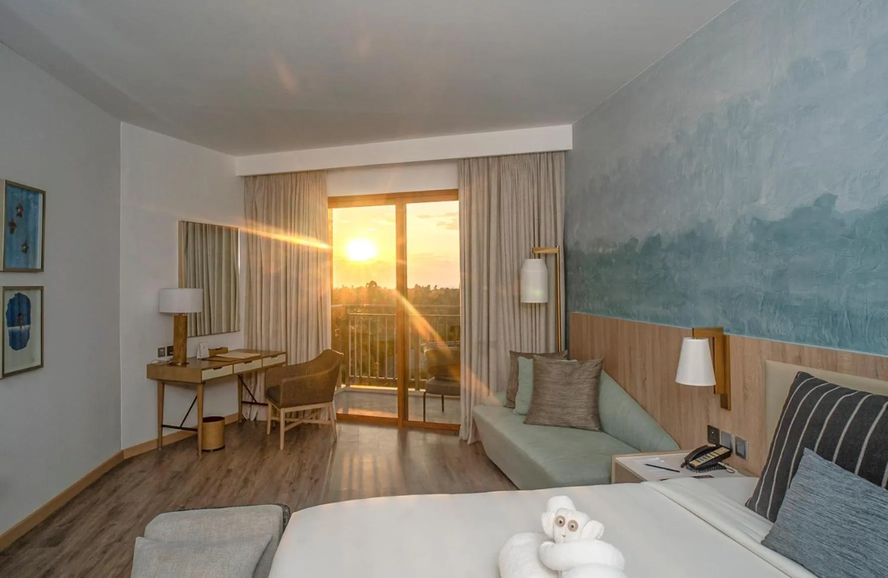 View (from property/room), Bed in Modala Beach Resort