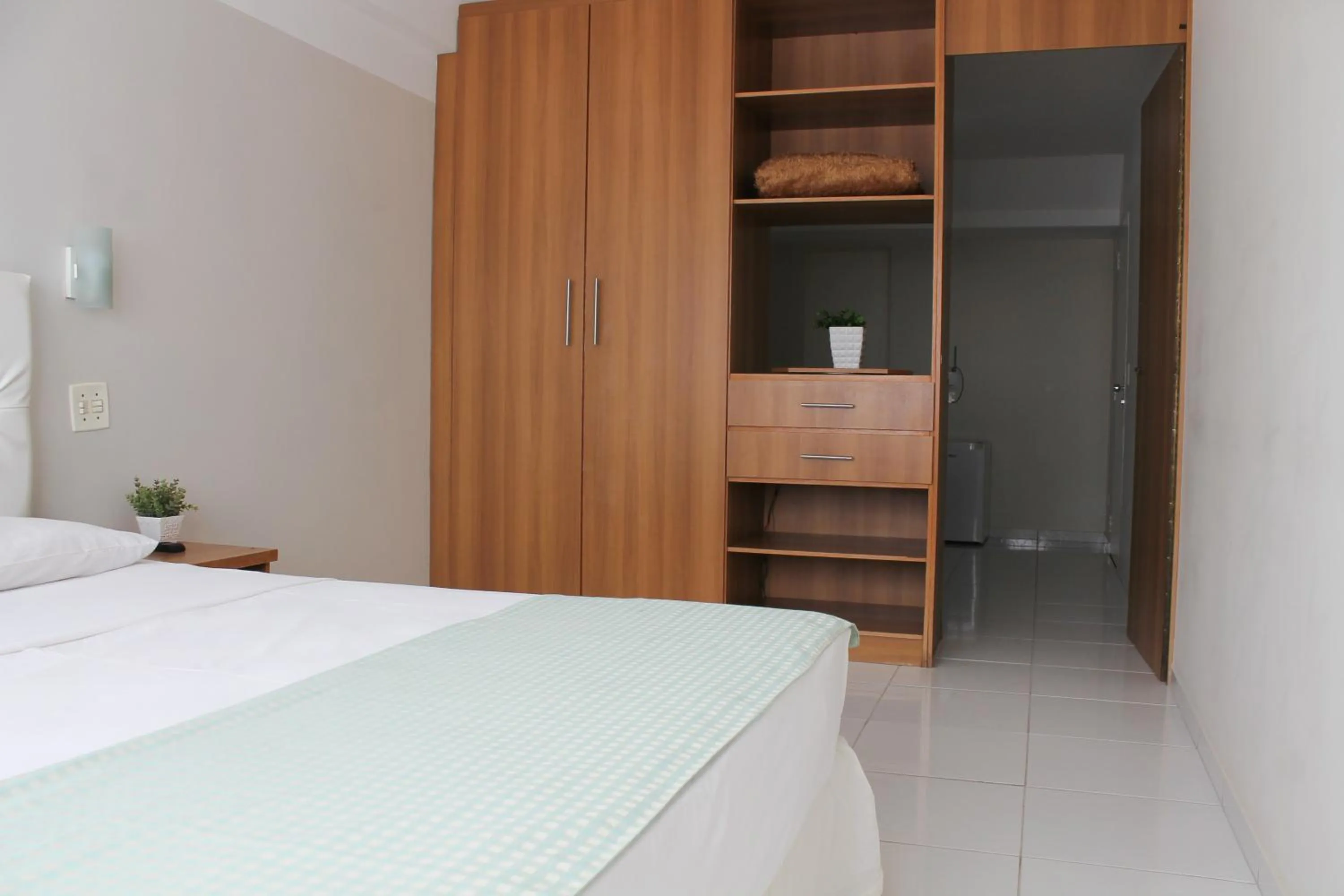 Bed in Hotel Doral Apucarana