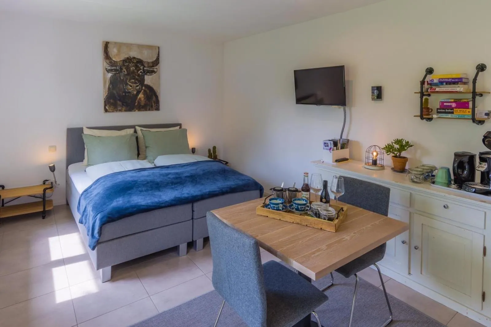 Photo of the whole room, Bed in Bed and Breakfast: 'Bij ons Achter'