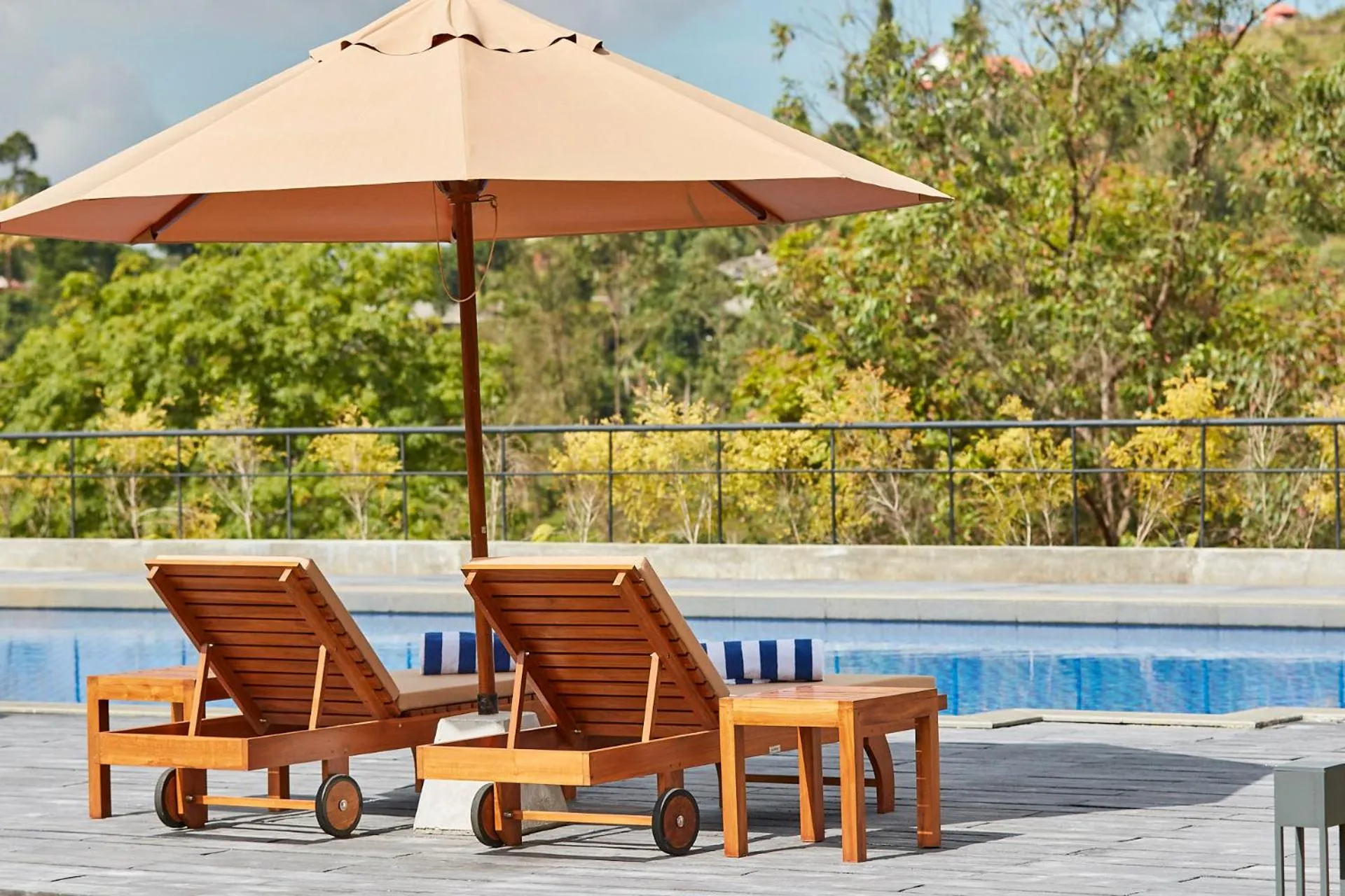 Pool view in The Argyle Luxury Boutique