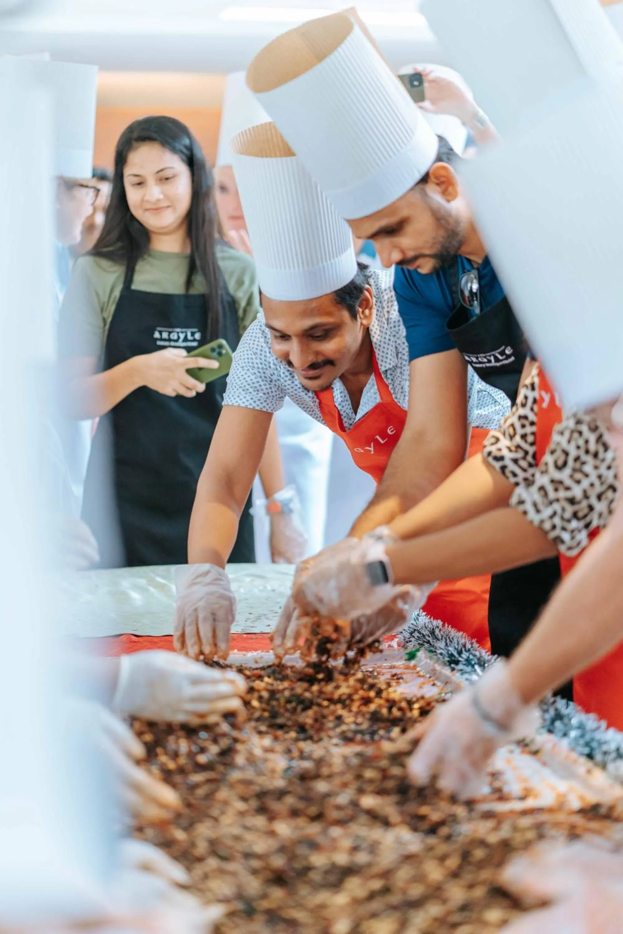 group of guests in The Argyle Luxury Boutique