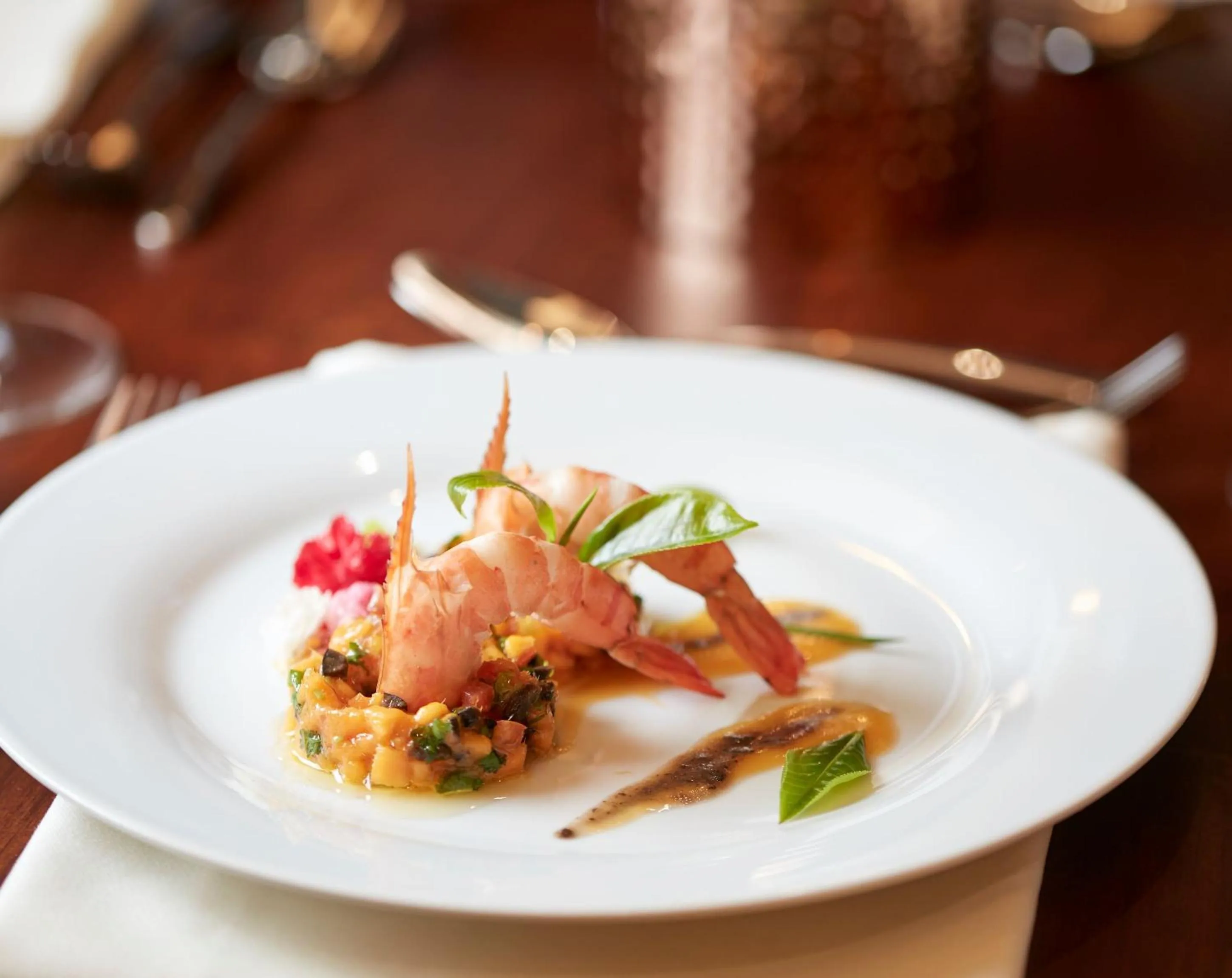 Food in The Argyle Luxury Boutique