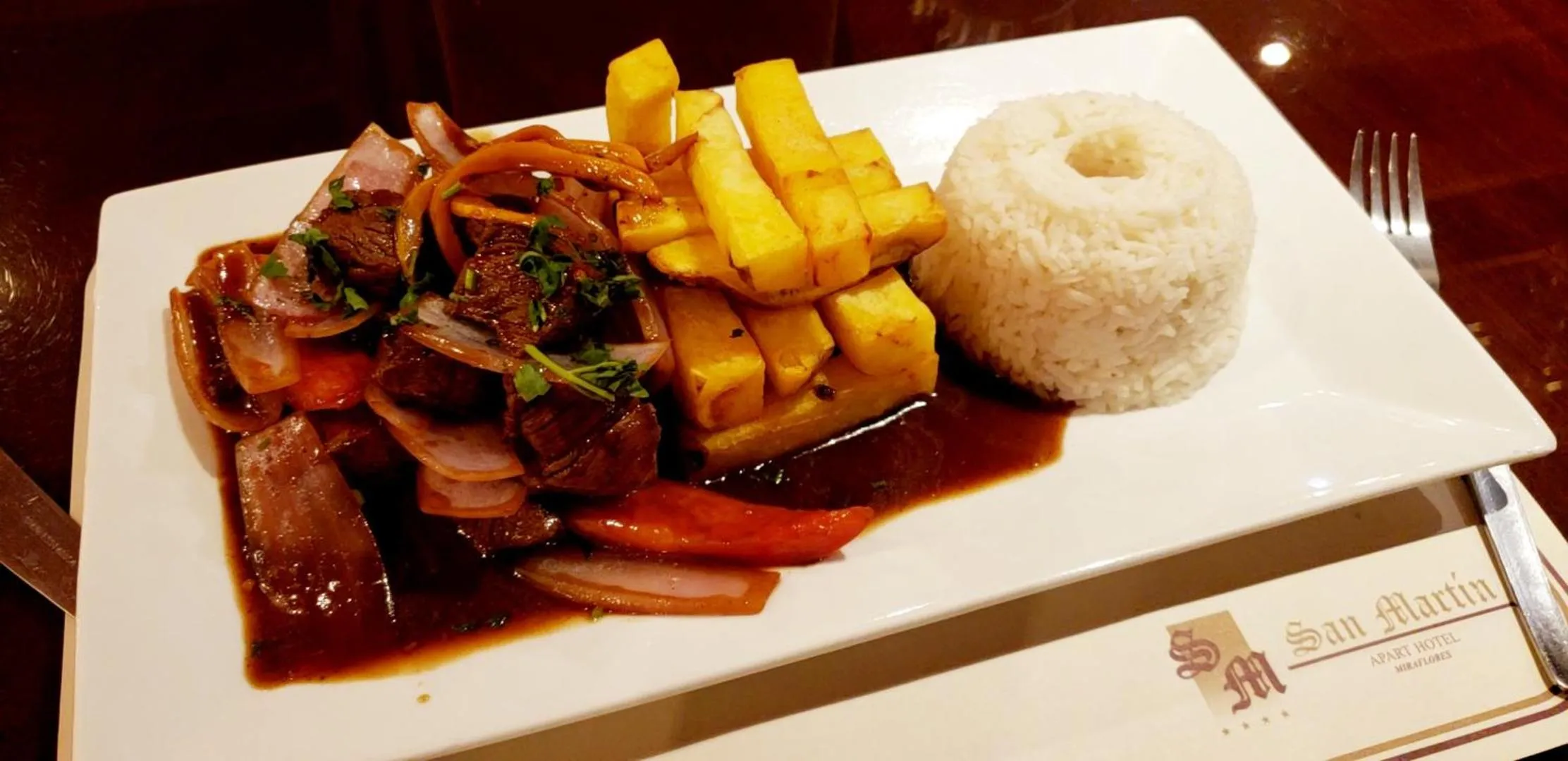 Restaurant/places to eat in Apart Hotel San Martin