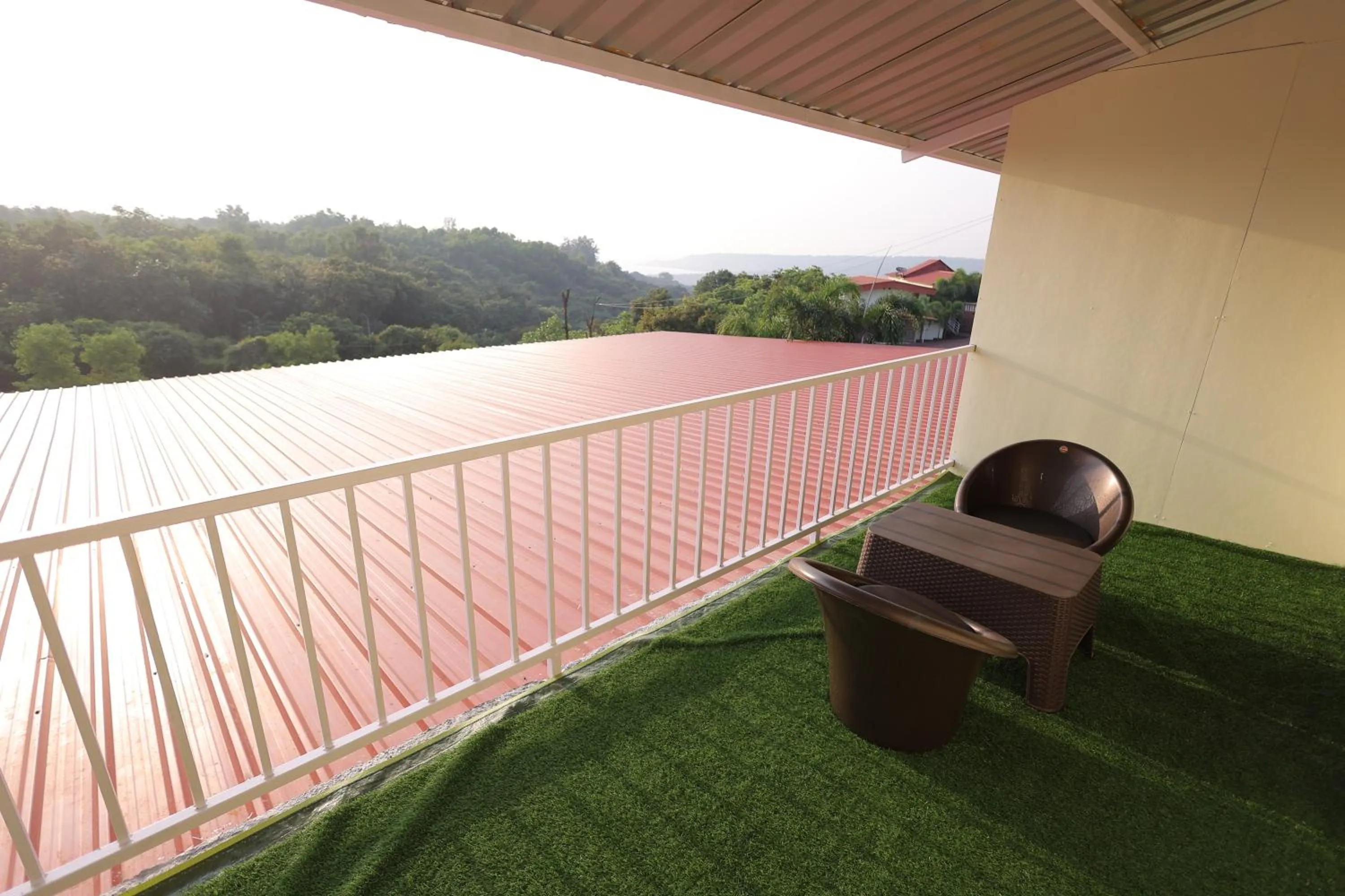 Balcony/Terrace in Mango Valley Resort Ganpatipule