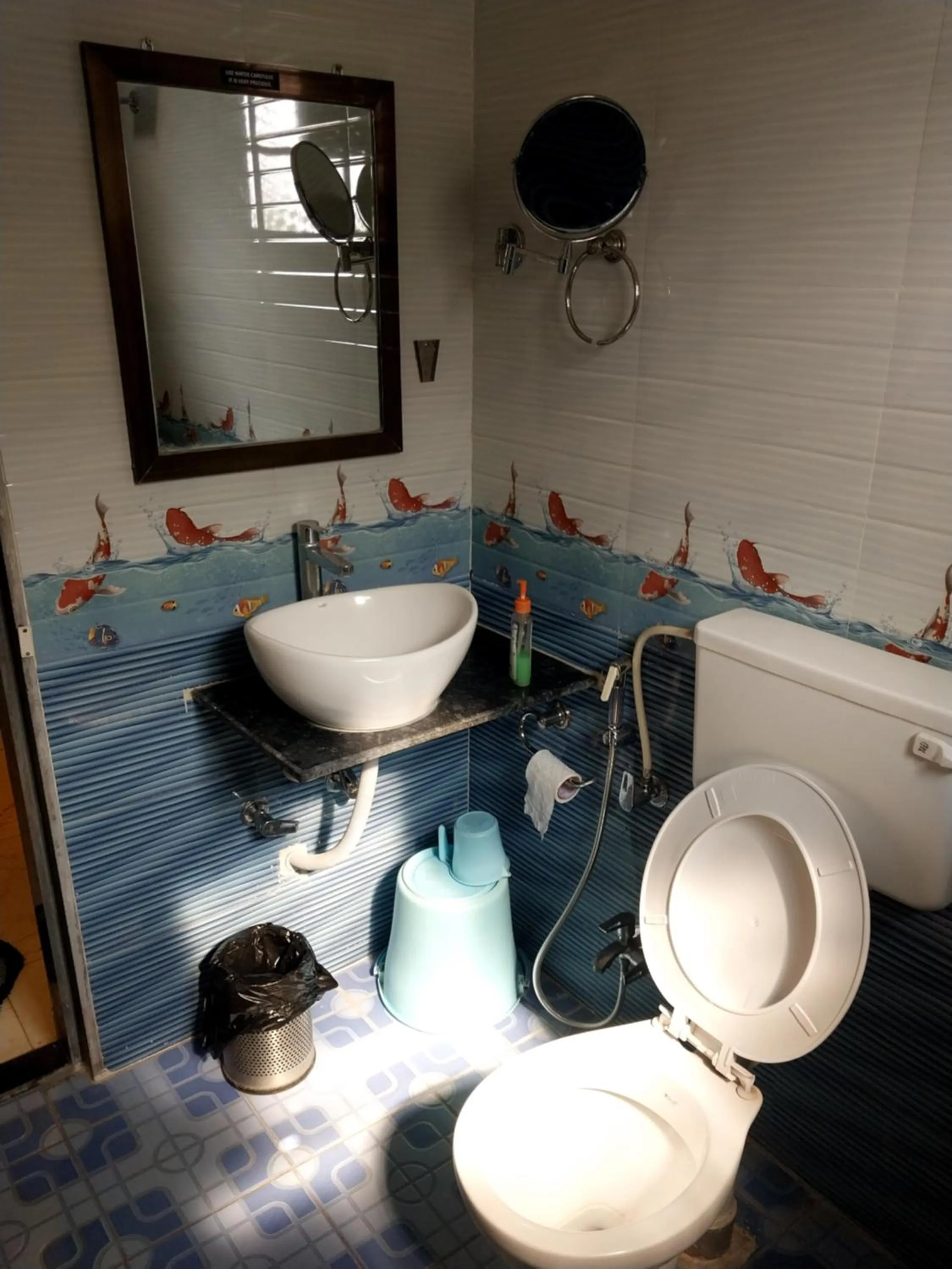 Bathroom in Mango Valley Resort Ganpatipule