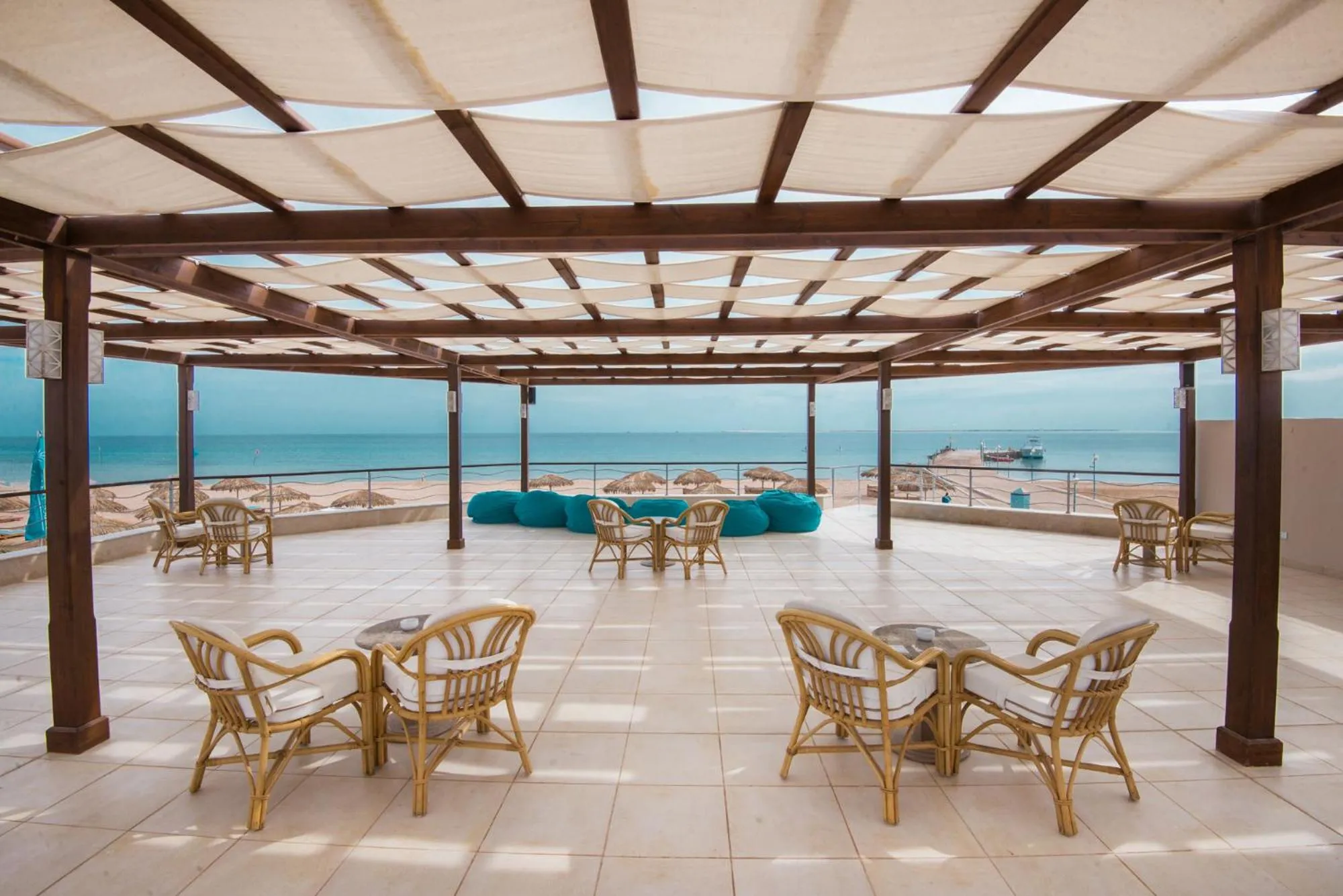 Lounge or bar in Shams Lodge