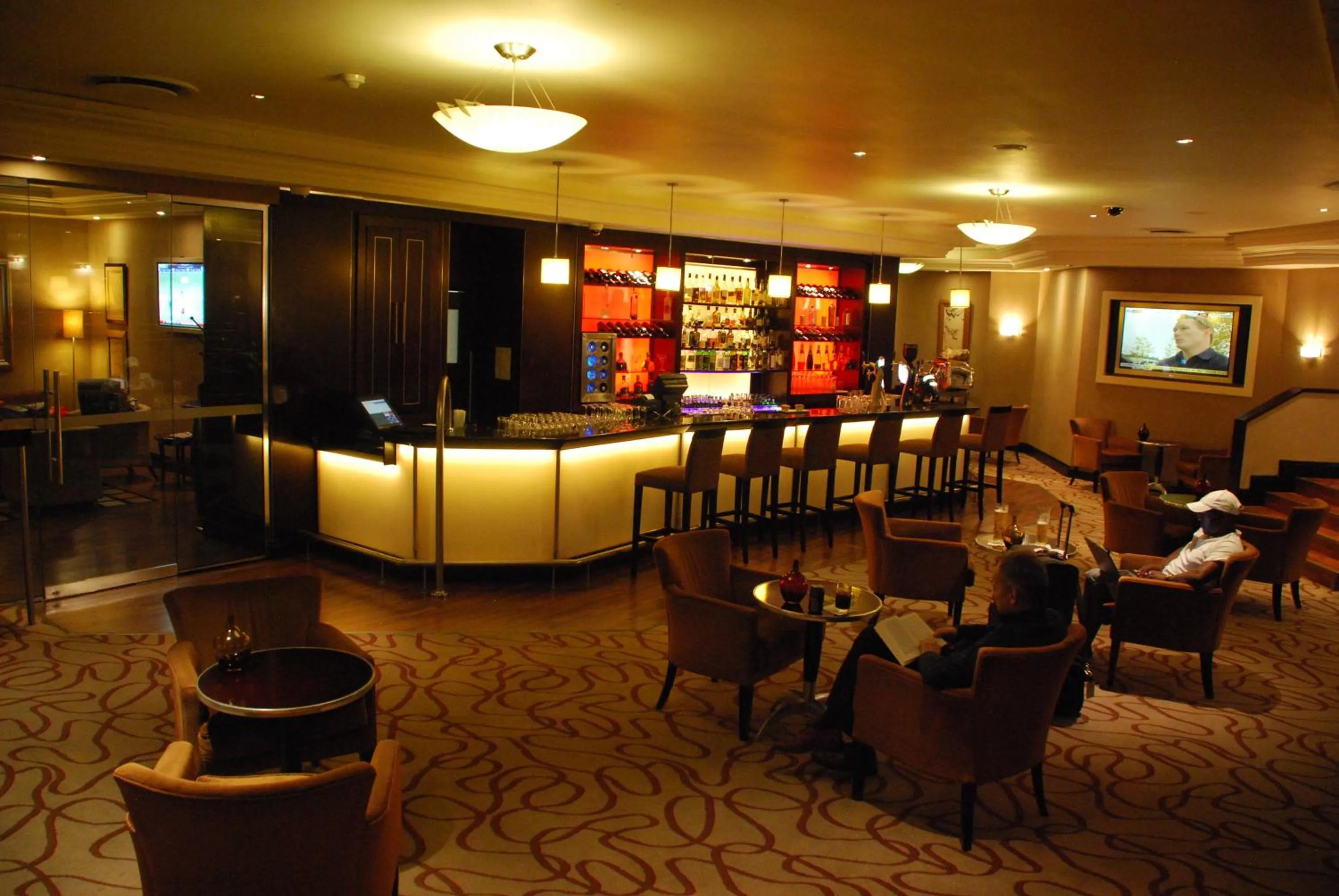 Lounge or bar in Southern Sun OR Tambo International Airport