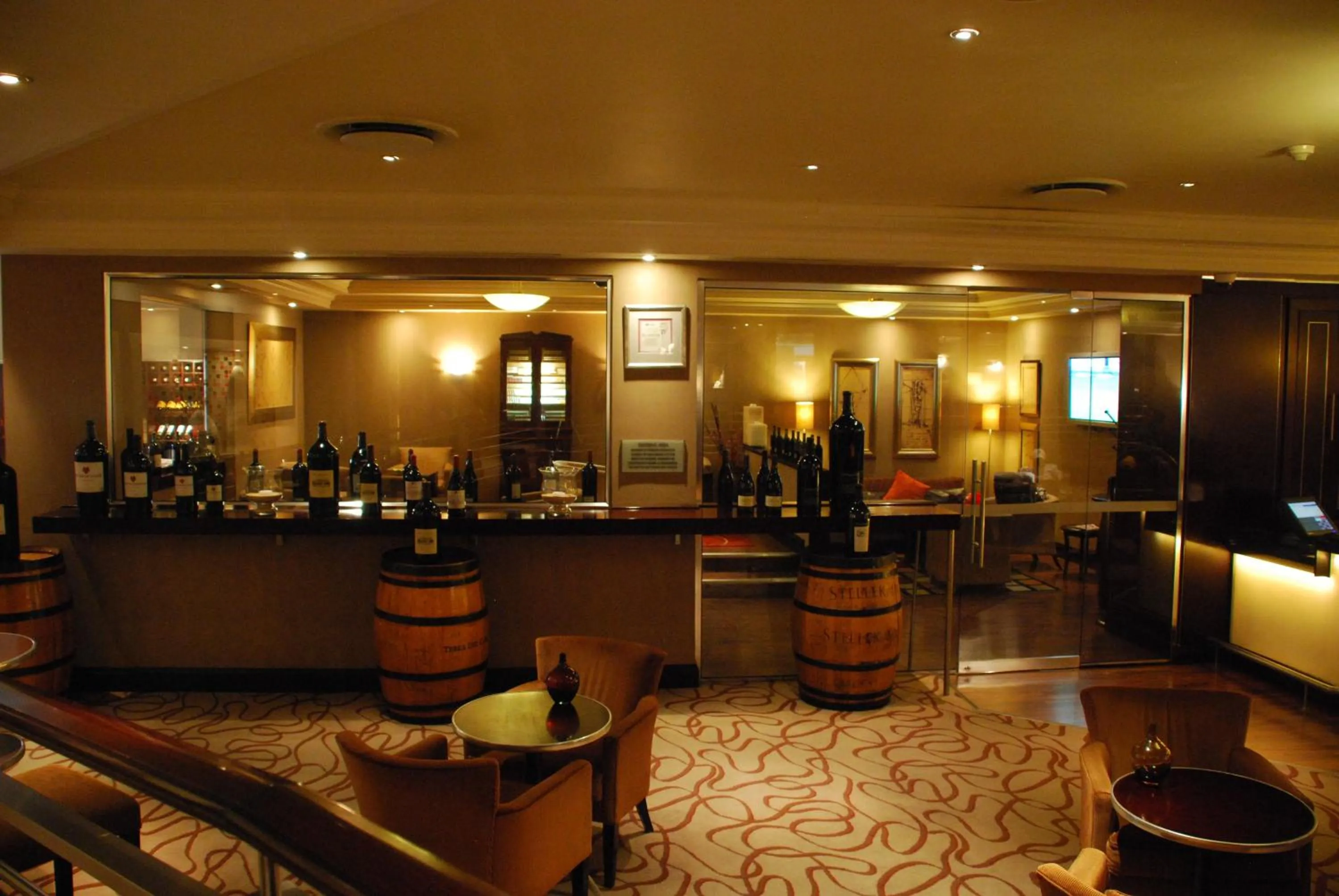 Lounge or bar in Southern Sun OR Tambo International Airport