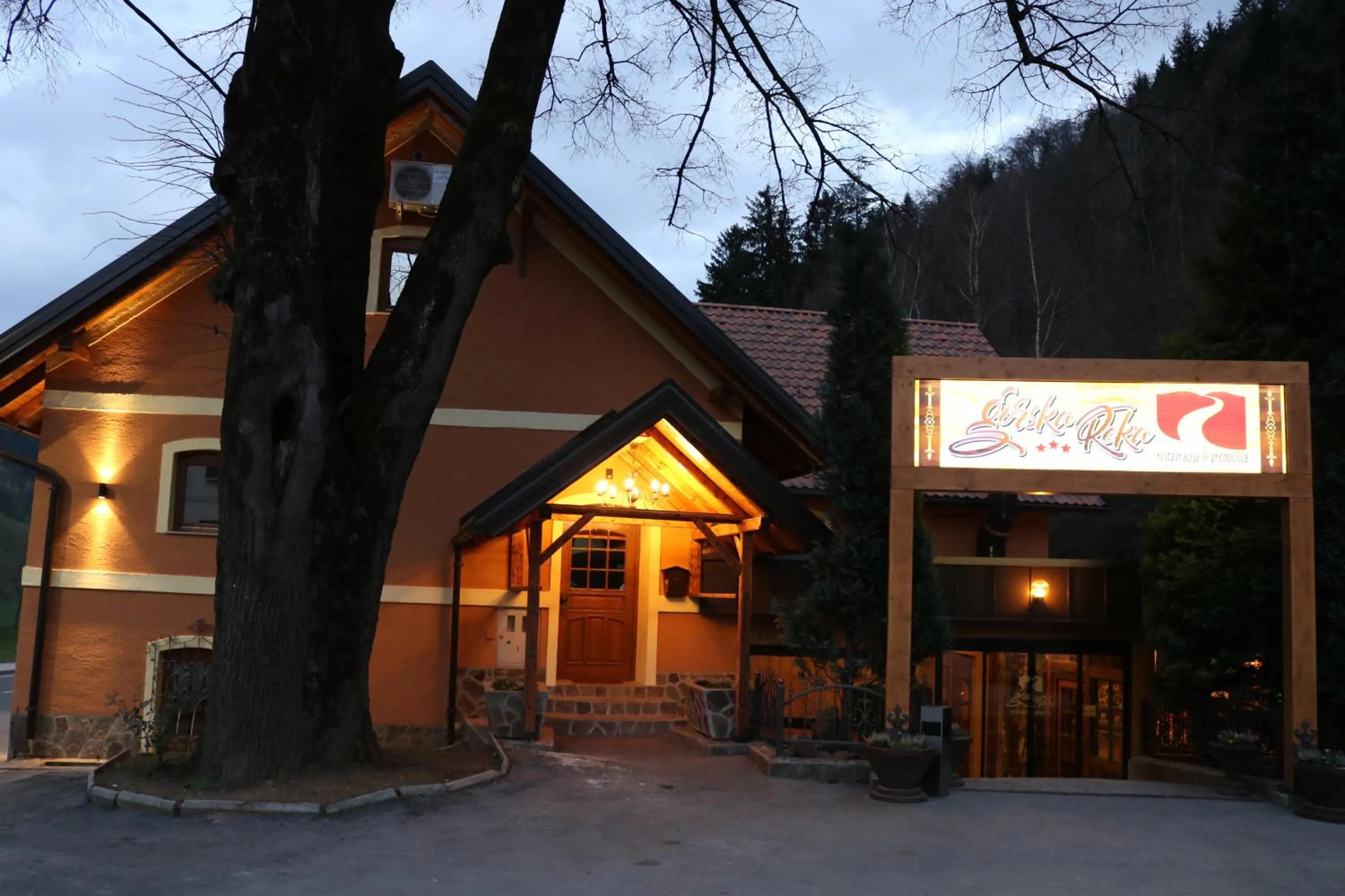 Property building in Gorska Reka Guesthouse