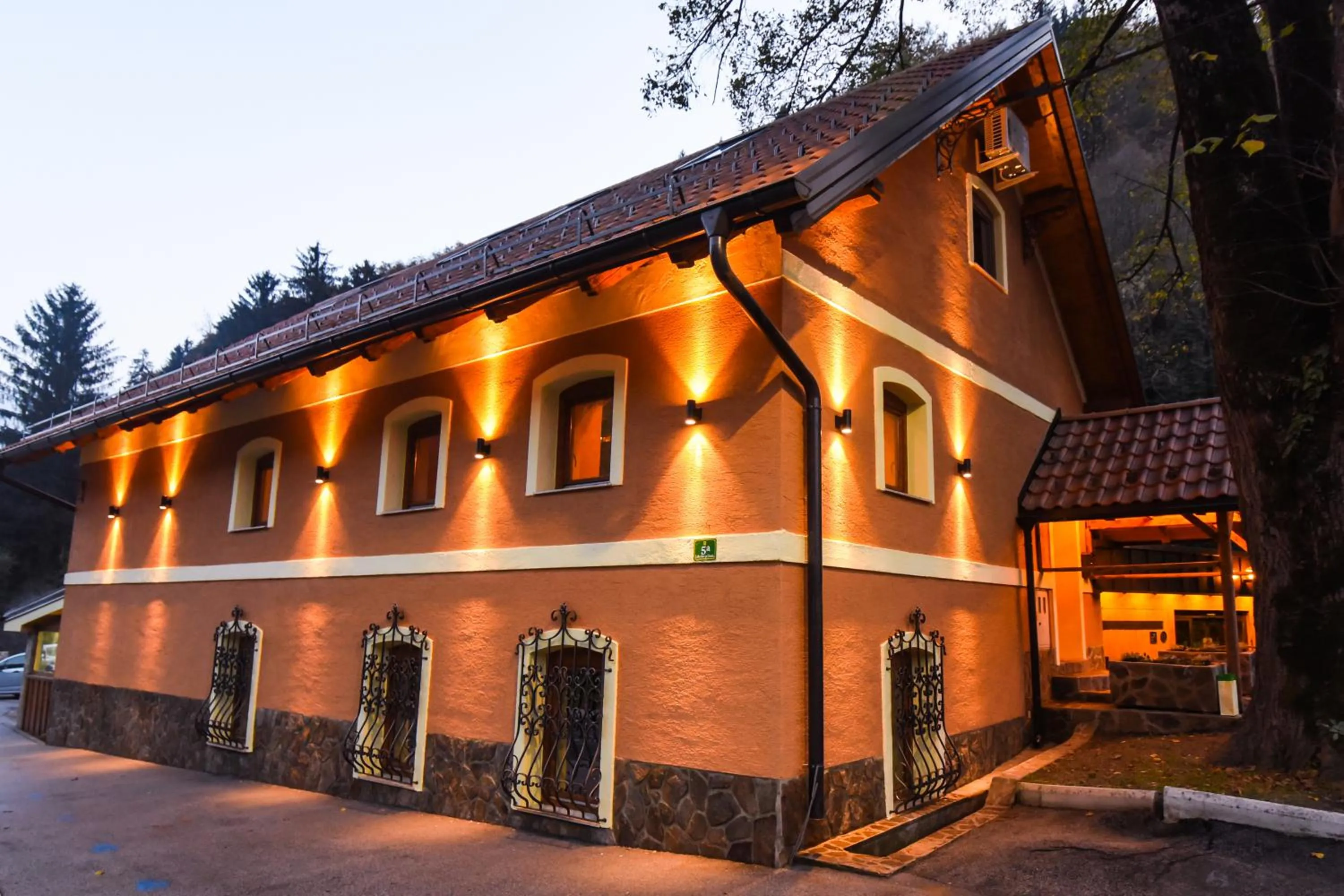 Property building in Gorska Reka Guesthouse