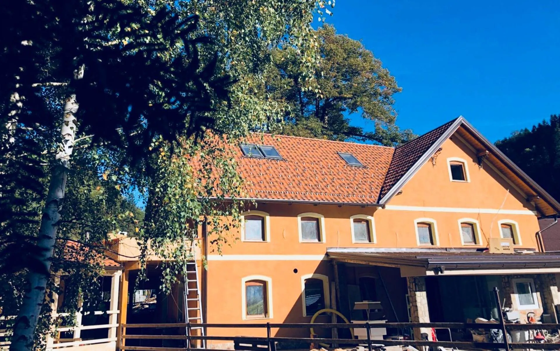 Property building in Gorska Reka Guesthouse