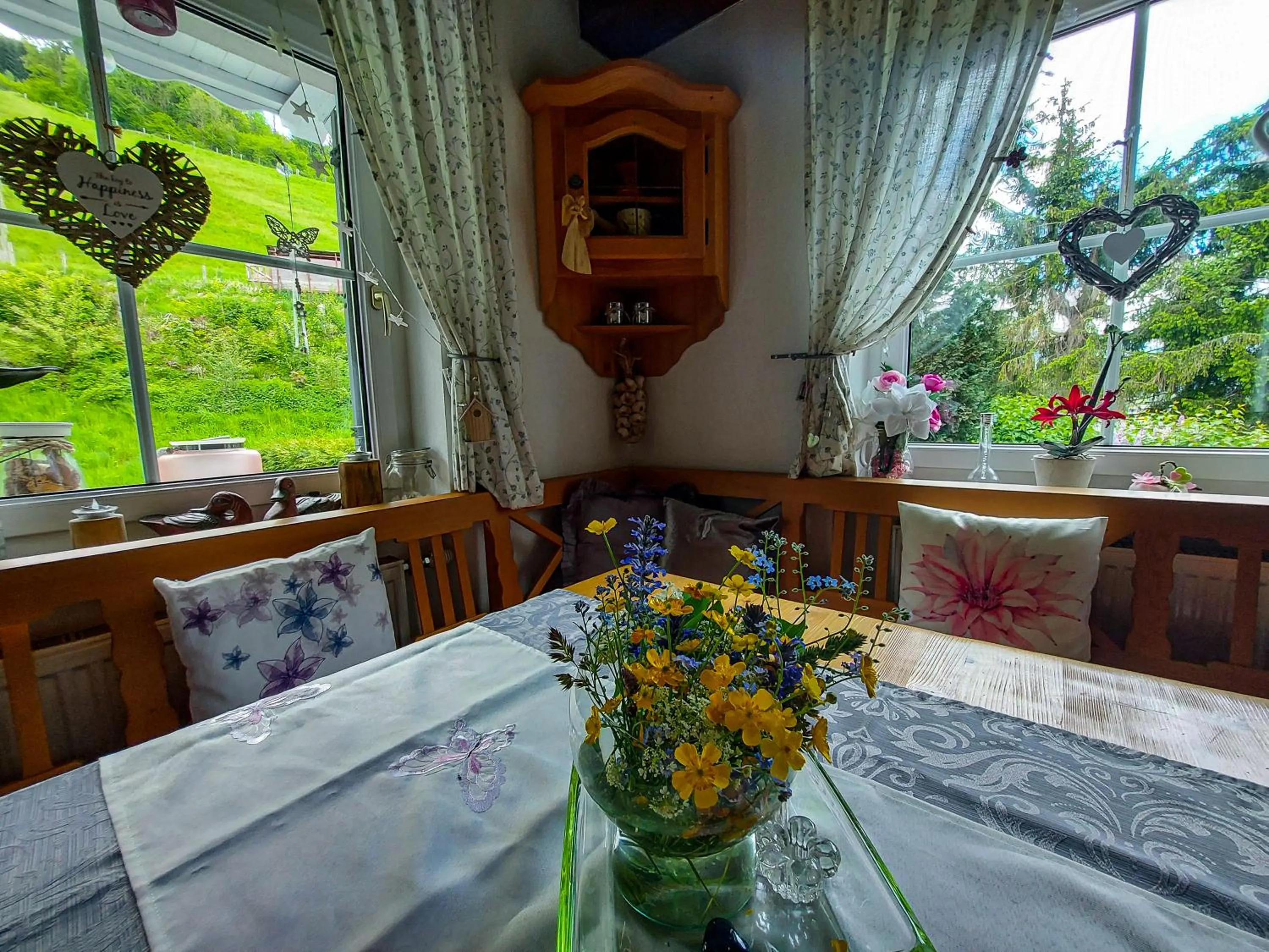Seating area in Haus Emily