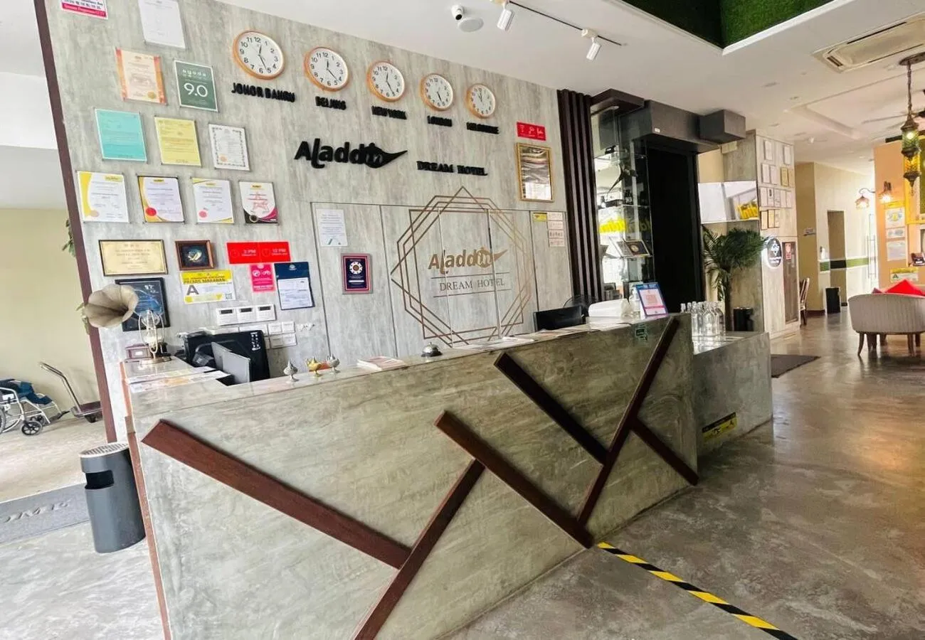 Lobby or reception in Aladdin Dream Hotel