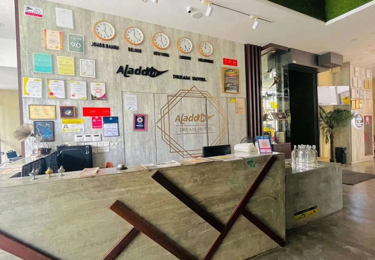 Lobby or reception in Aladdin Dream Hotel