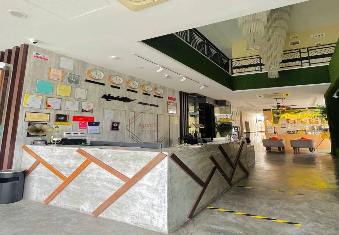 Lobby or reception in Aladdin Dream Hotel