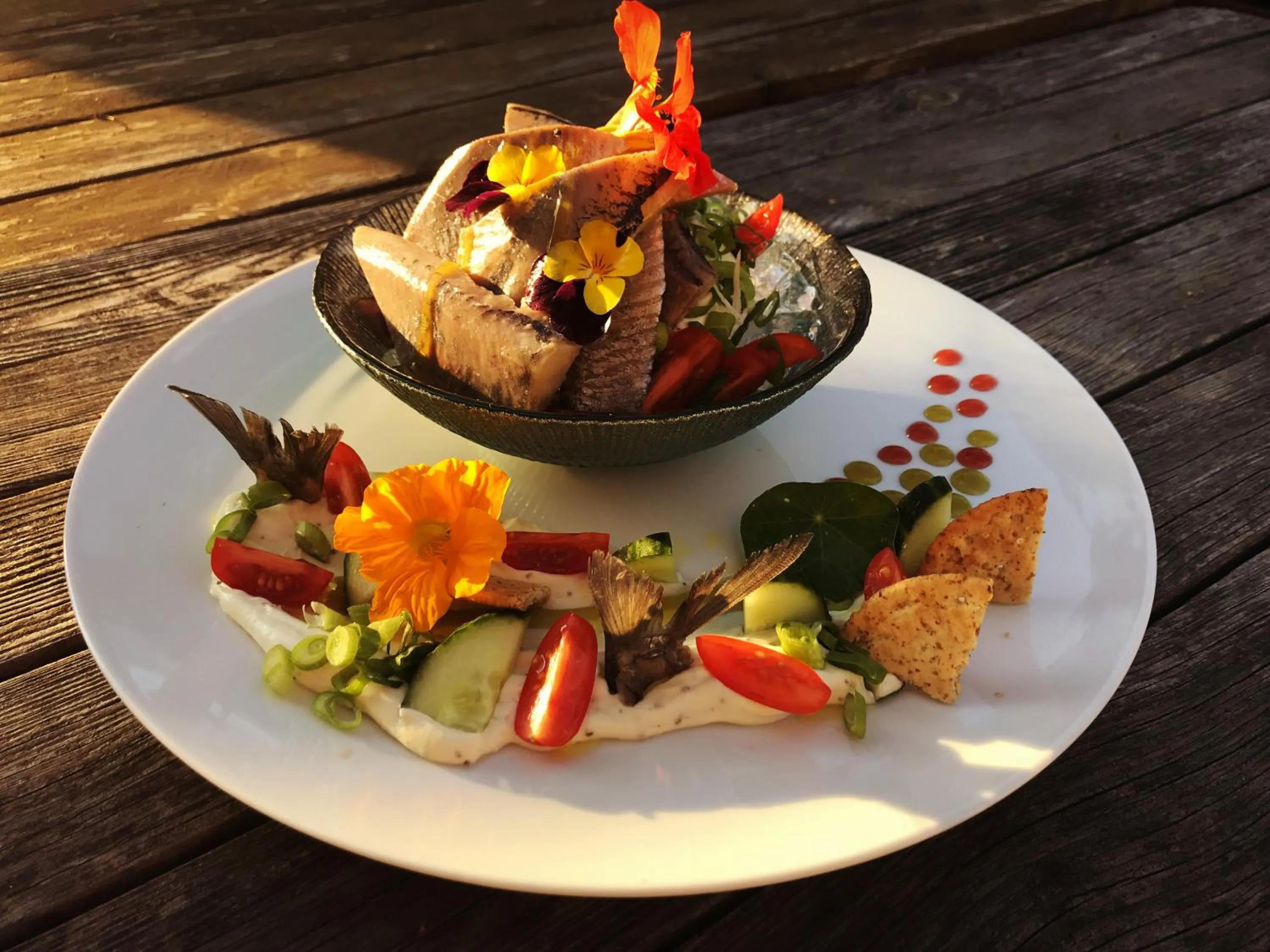 Food and drinks in Landhotel Restaurant Gärtner