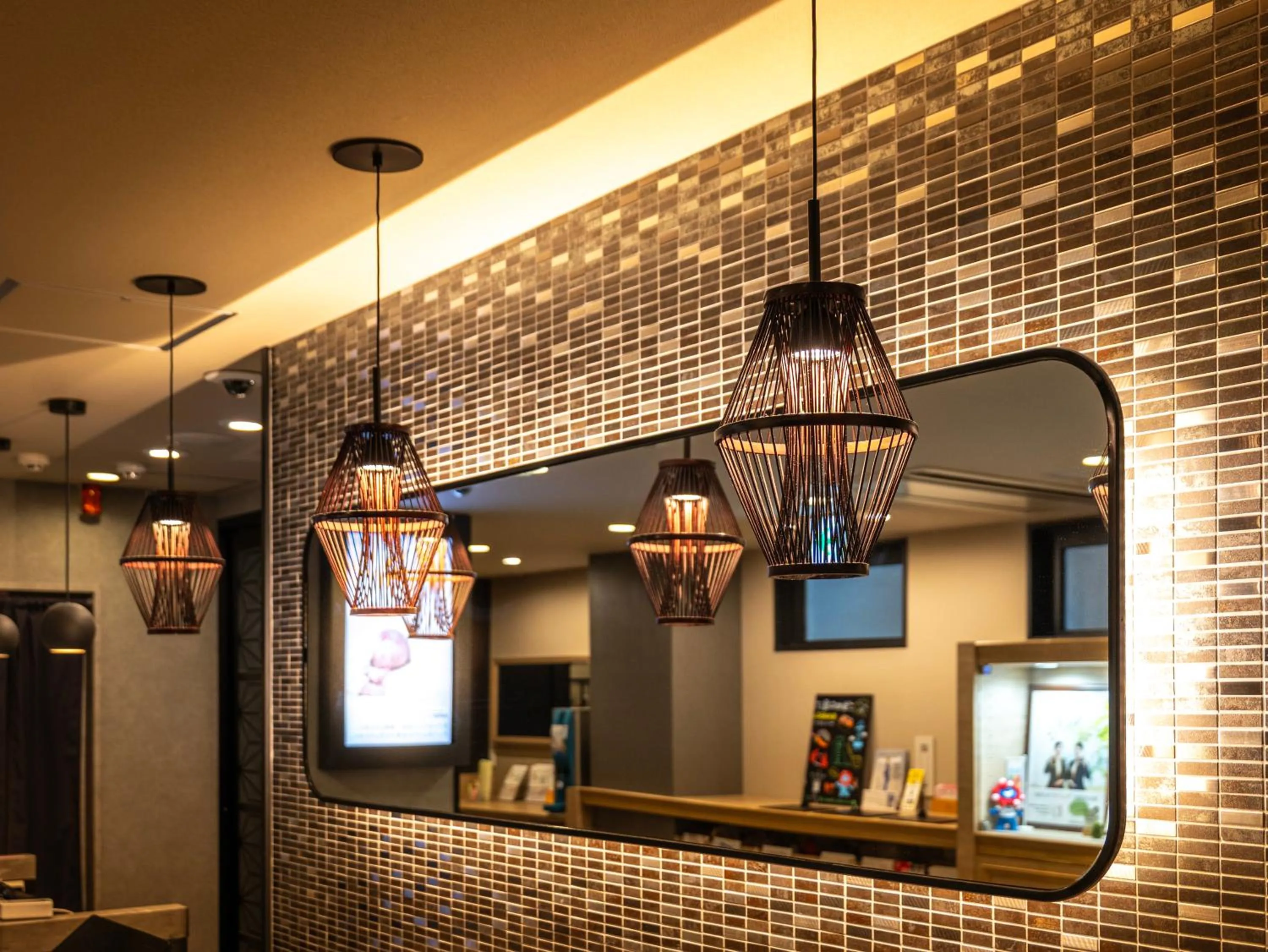 Lobby or reception in Super Hotel Namba Nipponbashi