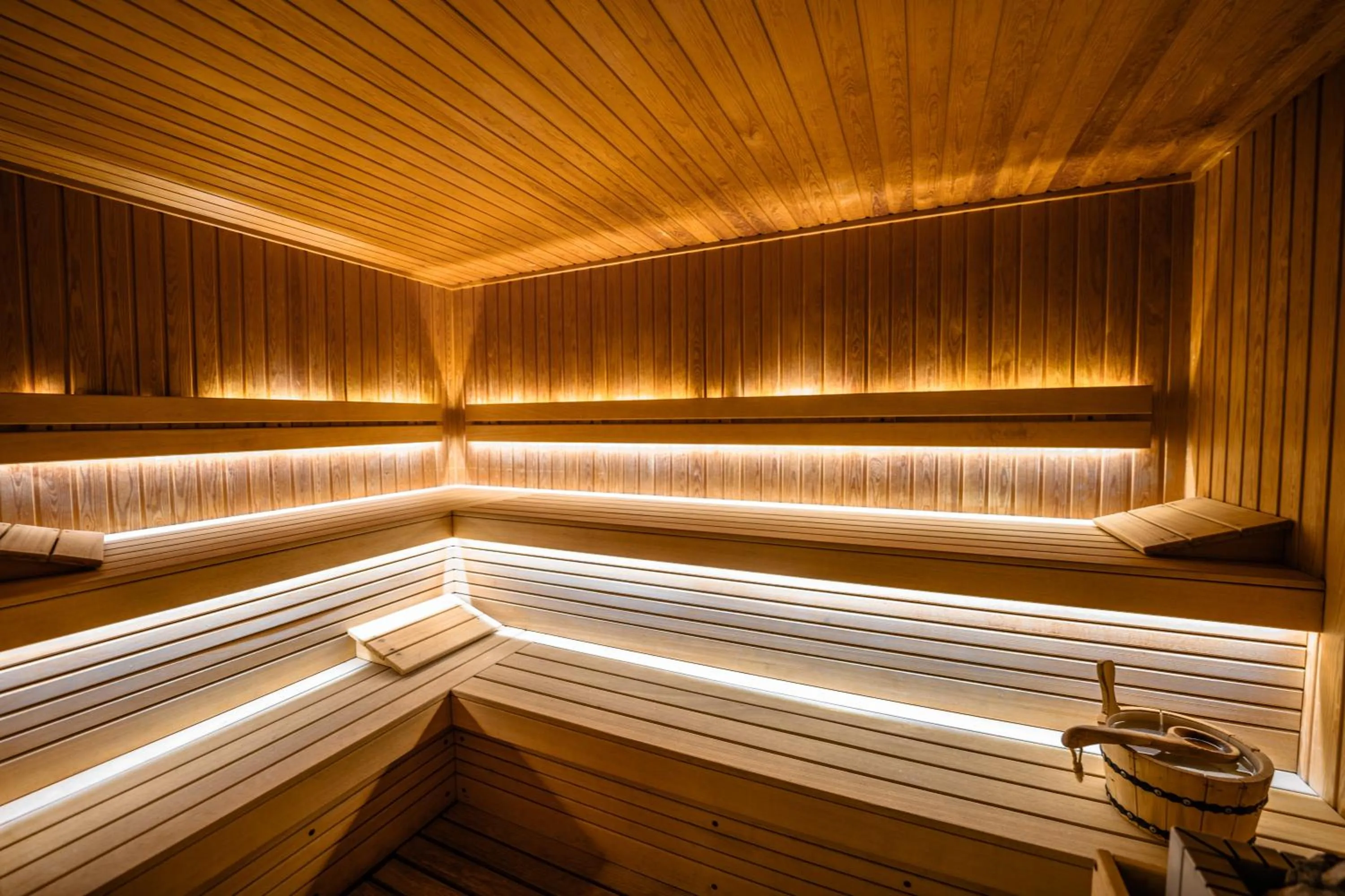 Sauna in Medite Spa Resort and Villas