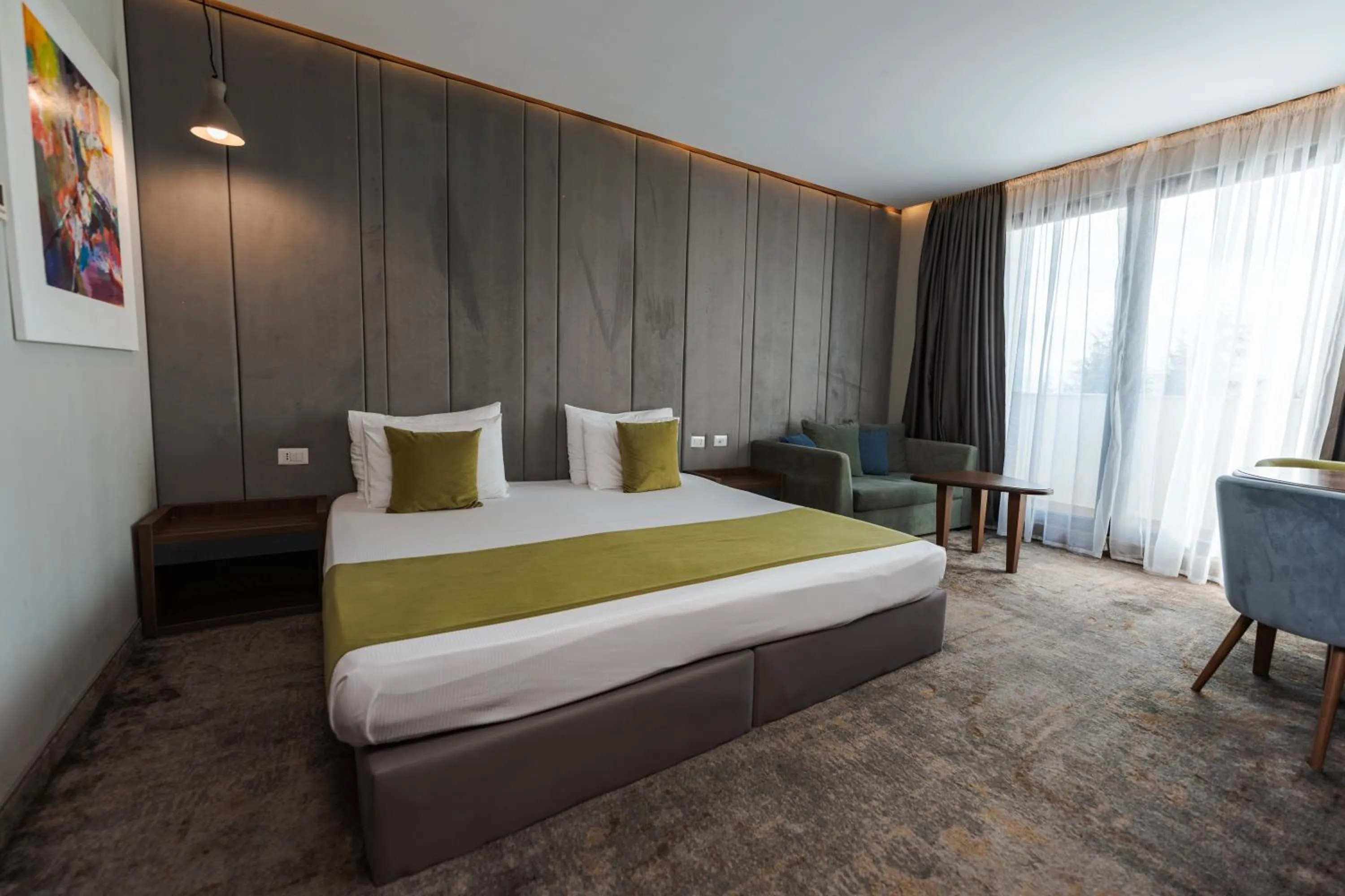 Bed in Medite Spa Resort and Villas