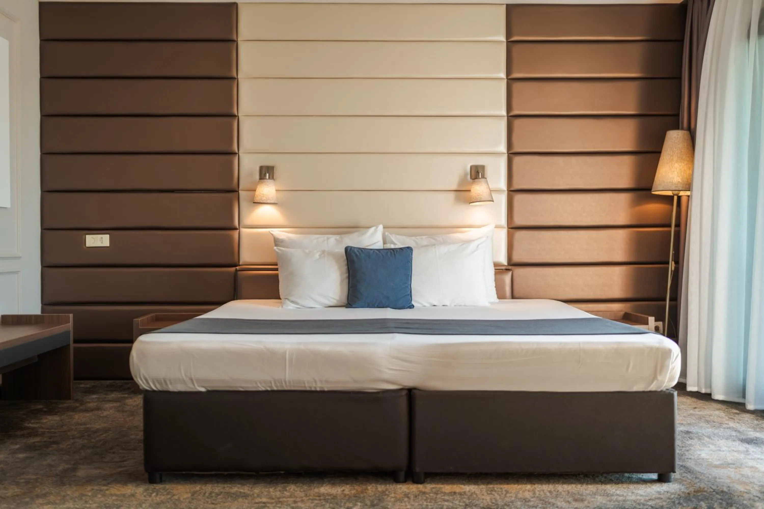 Bed in Medite Spa Resort and Villas