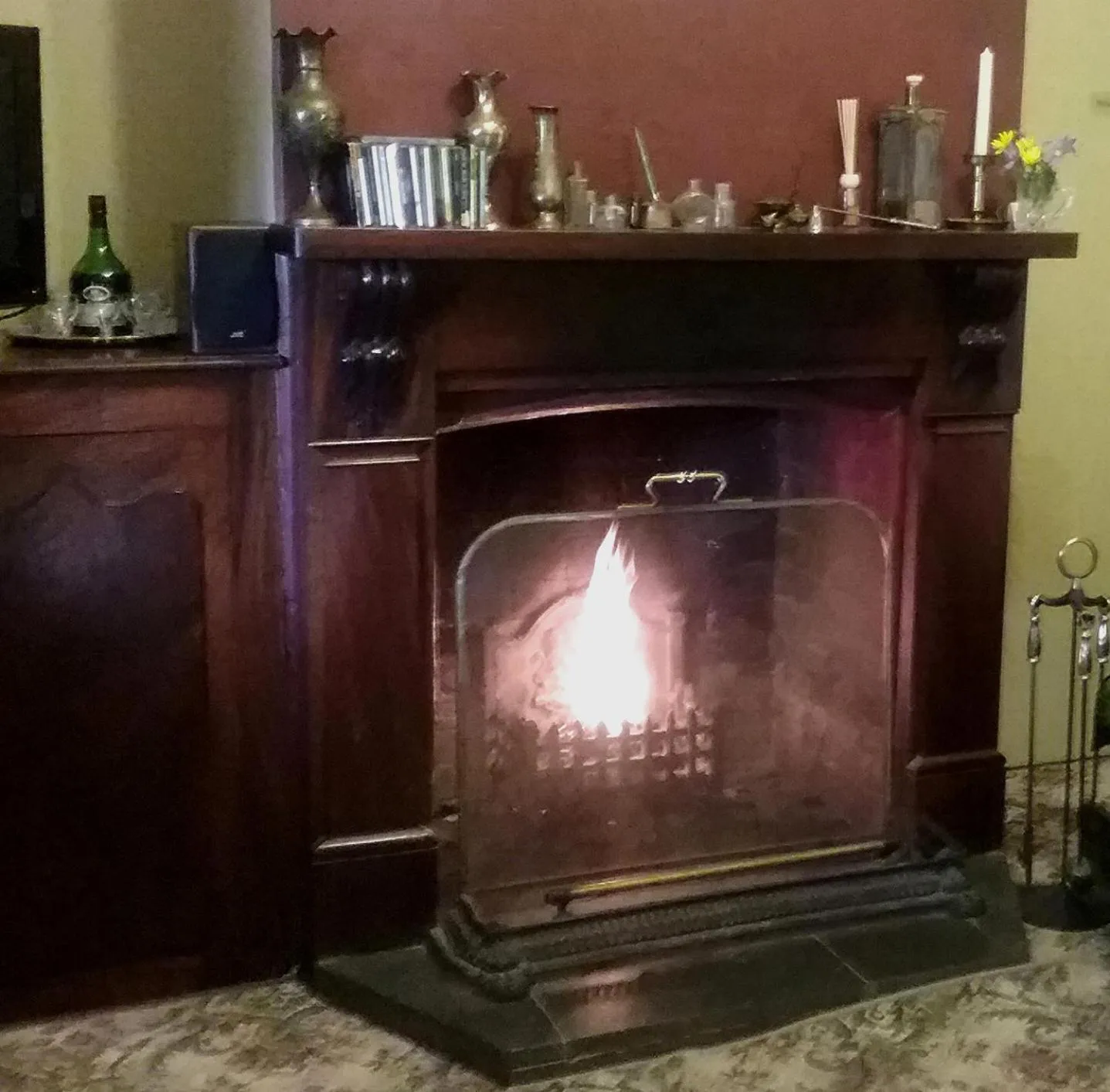 flat iron in Walnut Cottage