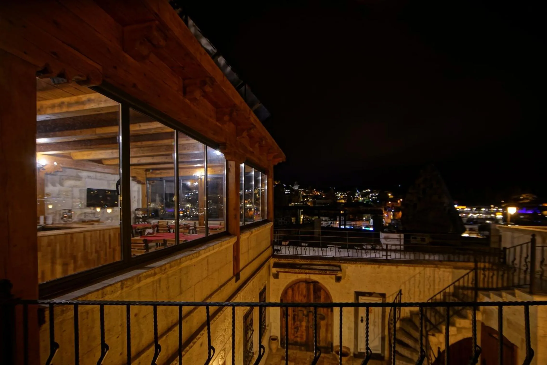 Patio in APEX CAVE HOTEL